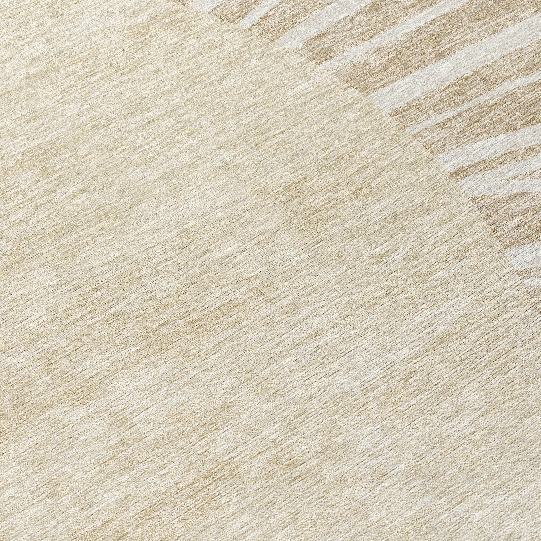 Machine Washable Indoor/ Outdoor Chantille Modern Sunburst Rug