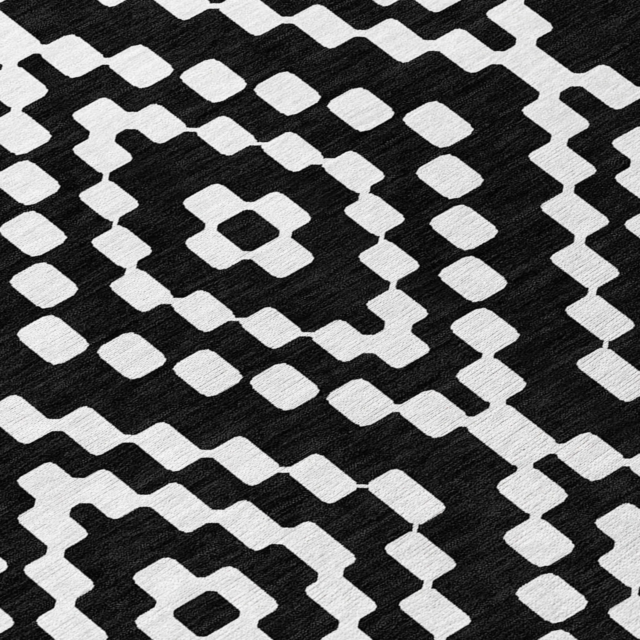 Machine Washable Indoor/ Outdoor Chantille Moroccan Boho Rug