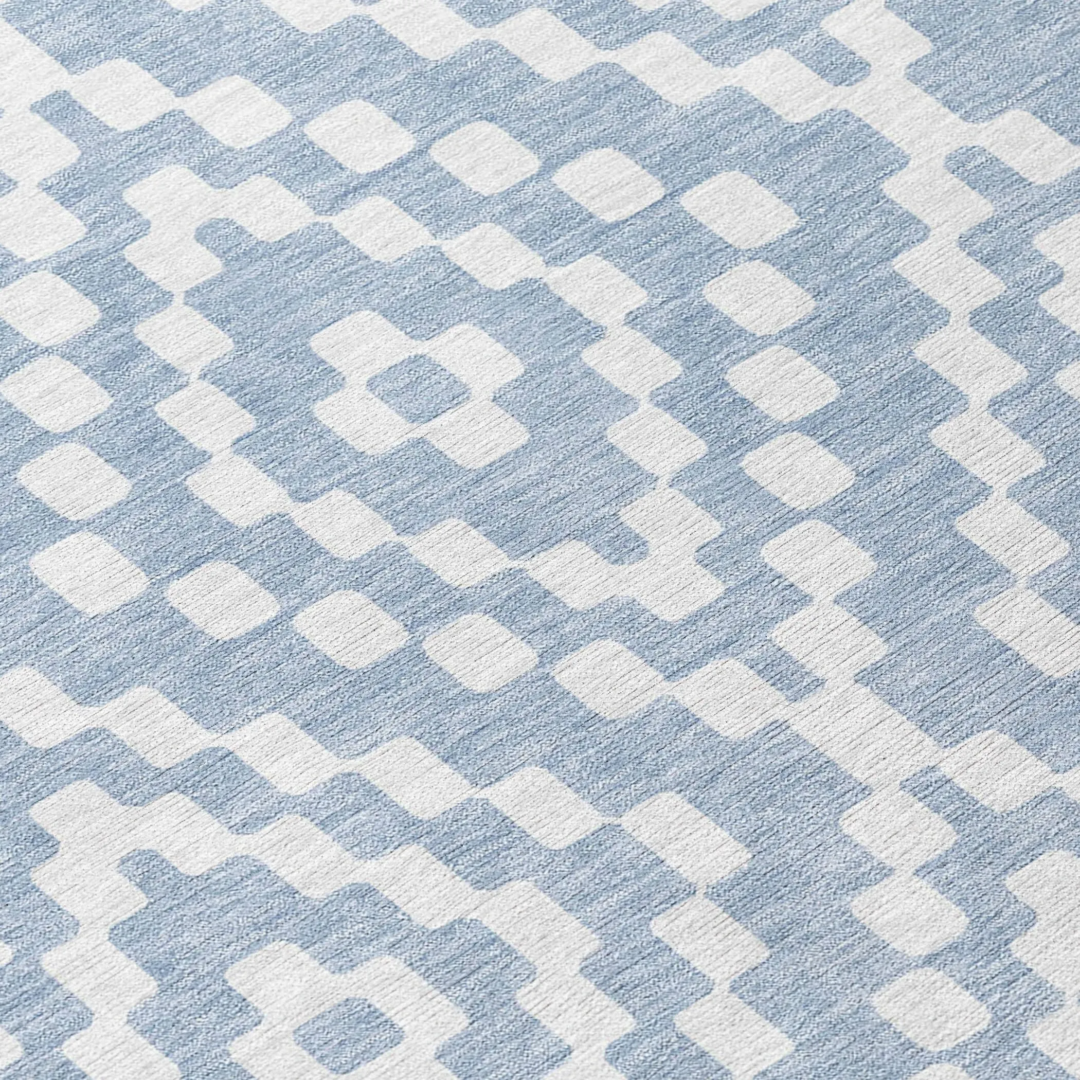 Machine Washable Indoor/ Outdoor Chantille Moroccan Boho Rug