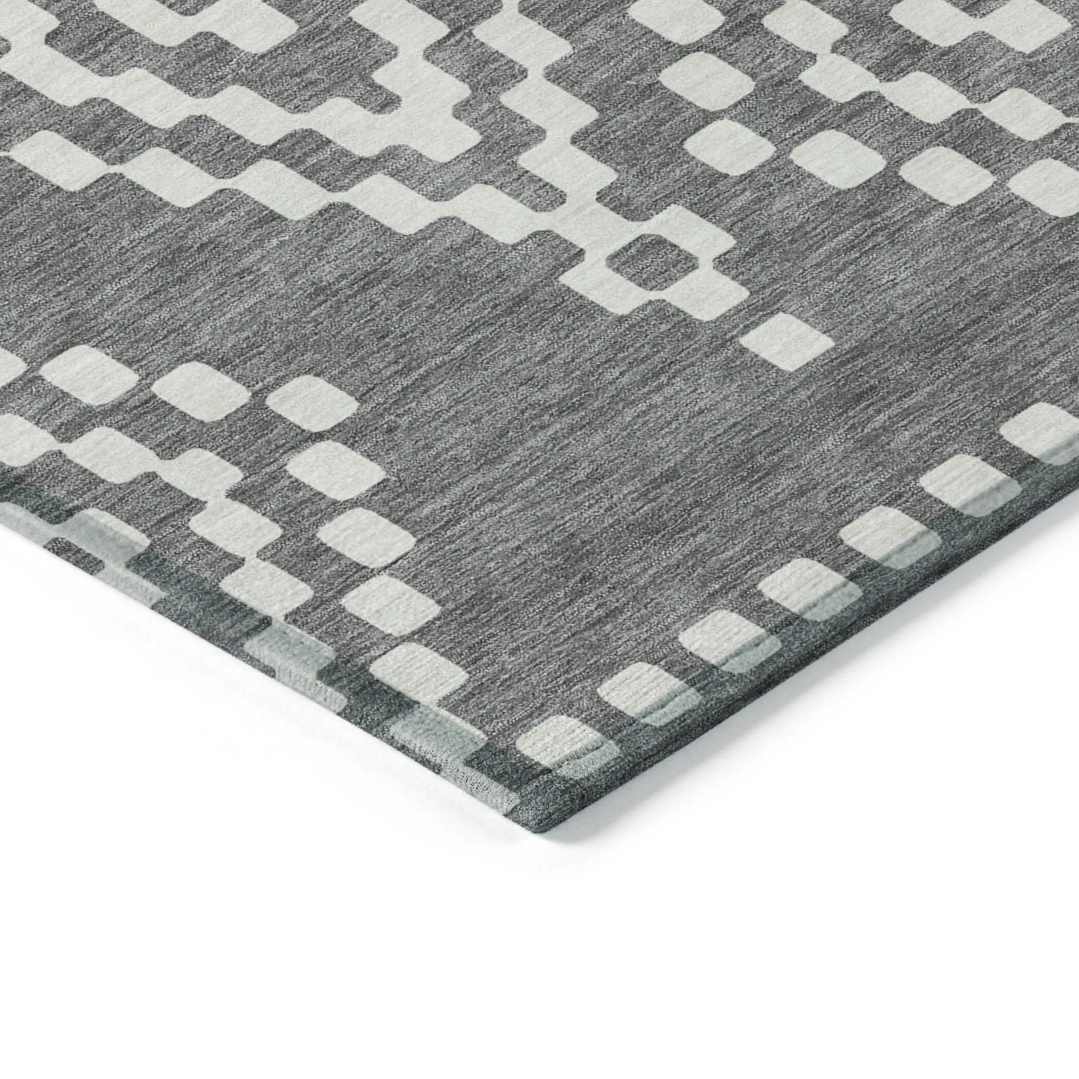 Machine Washable Indoor/ Outdoor Chantille Moroccan Boho Rug