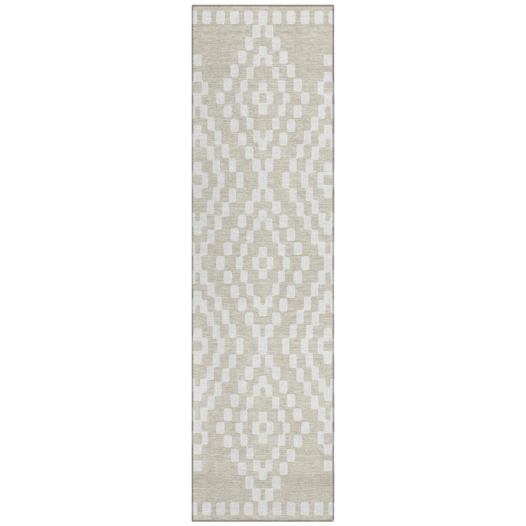 Machine Washable Indoor/ Outdoor Chantille Moroccan Boho Rug