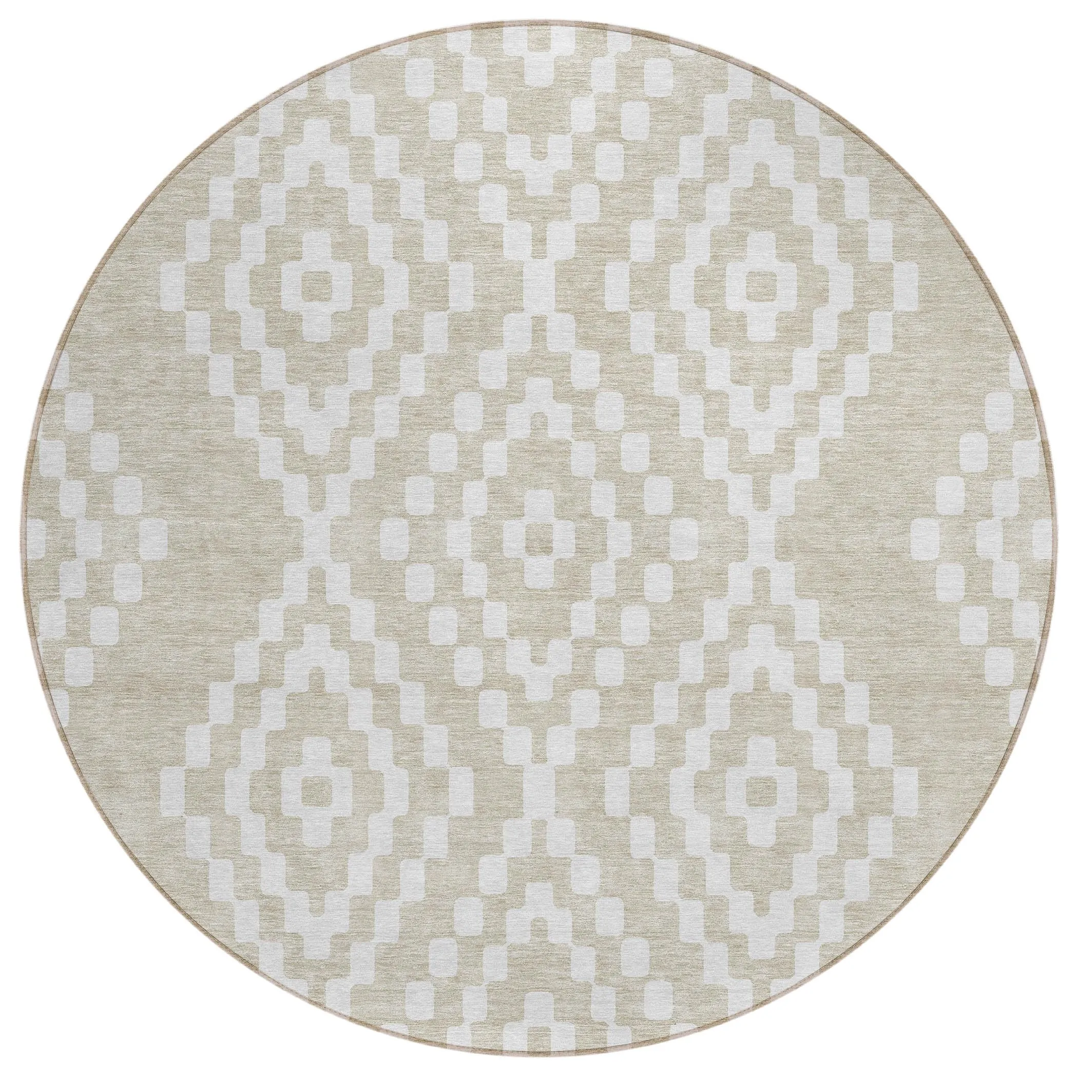 Machine Washable Indoor/ Outdoor Chantille Moroccan Boho Rug