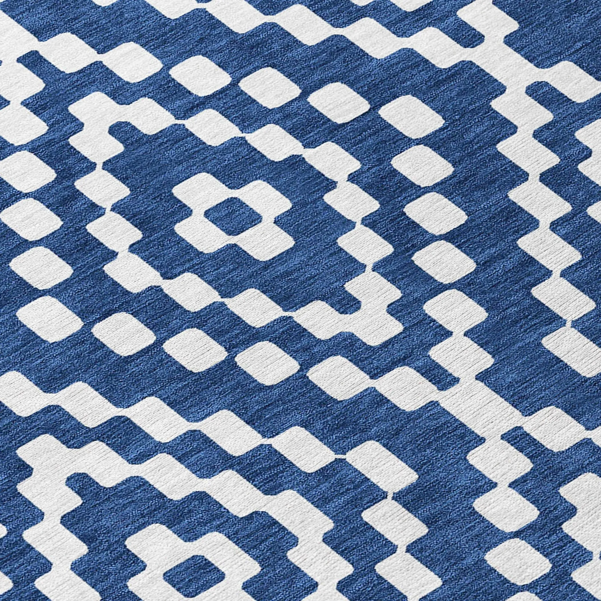 Machine Washable Indoor/ Outdoor Chantille Moroccan Boho Rug