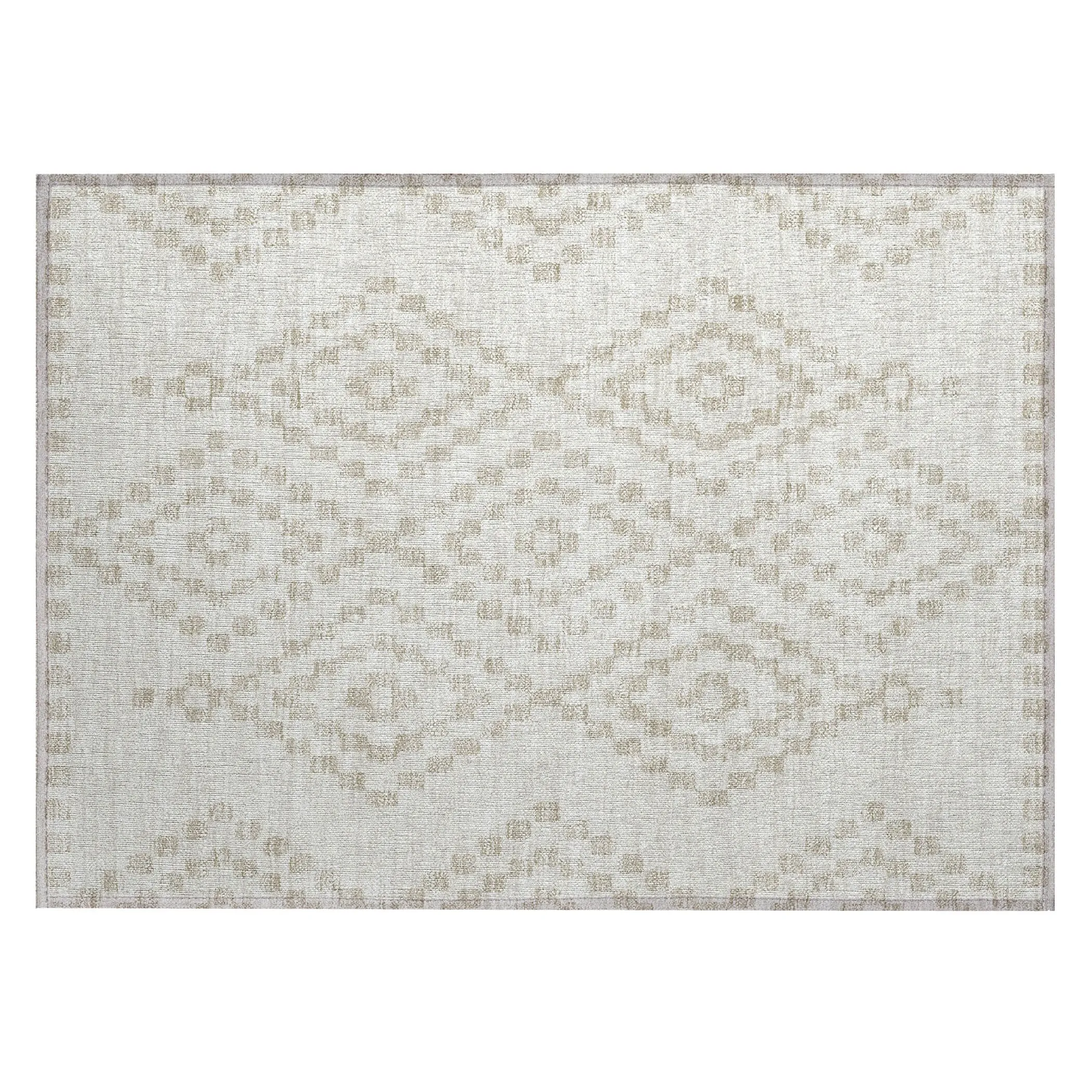 Machine Washable Indoor/ Outdoor Chantille Moroccan Boho Rug