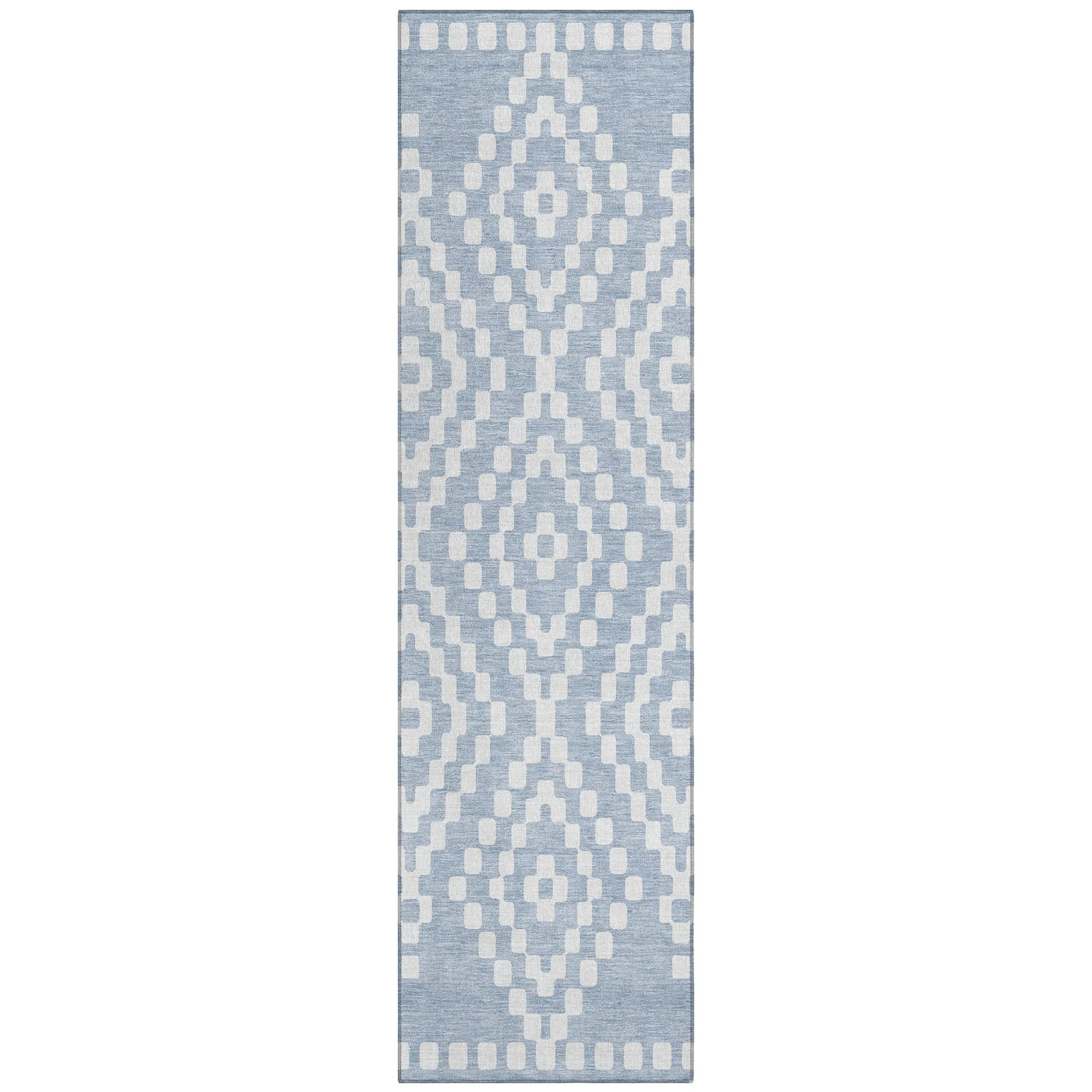 Machine Washable Indoor/ Outdoor Chantille Moroccan Boho Rug