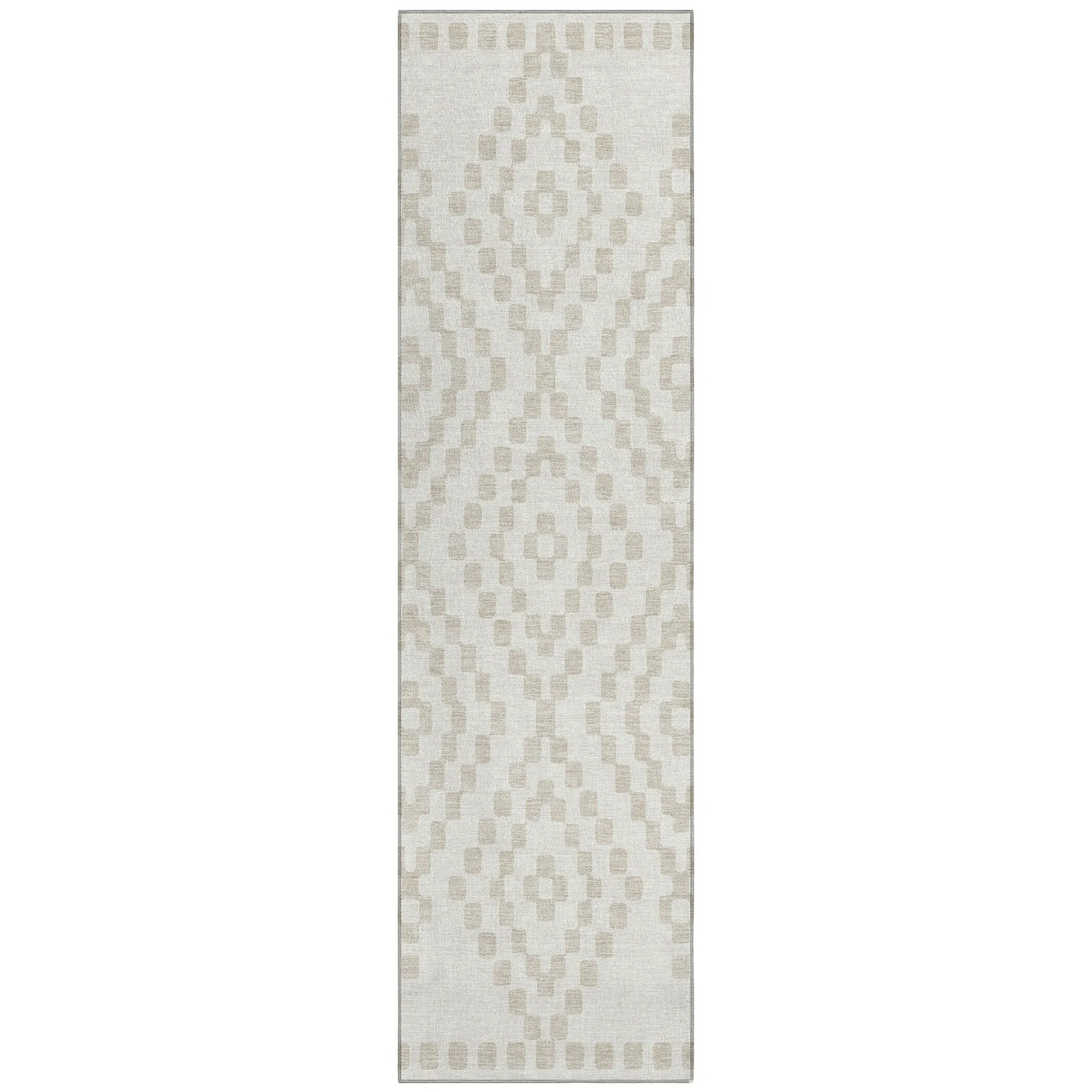 Machine Washable Indoor/ Outdoor Chantille Moroccan Boho Rug