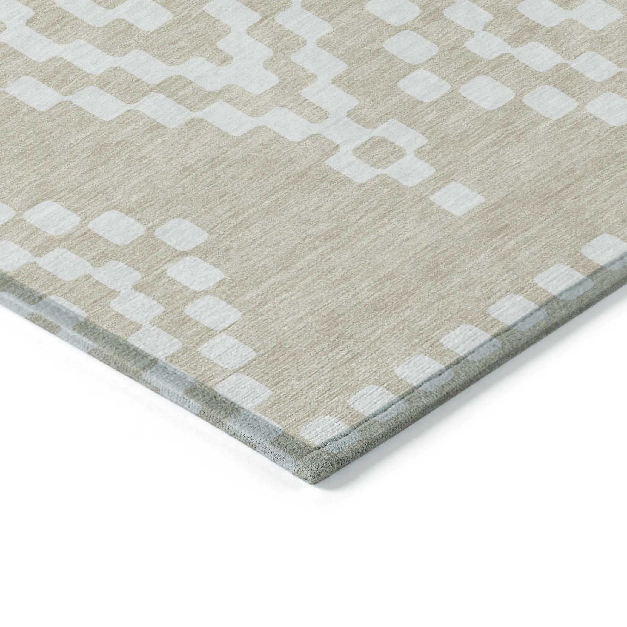 Machine Washable Indoor/ Outdoor Chantille Moroccan Boho Rug