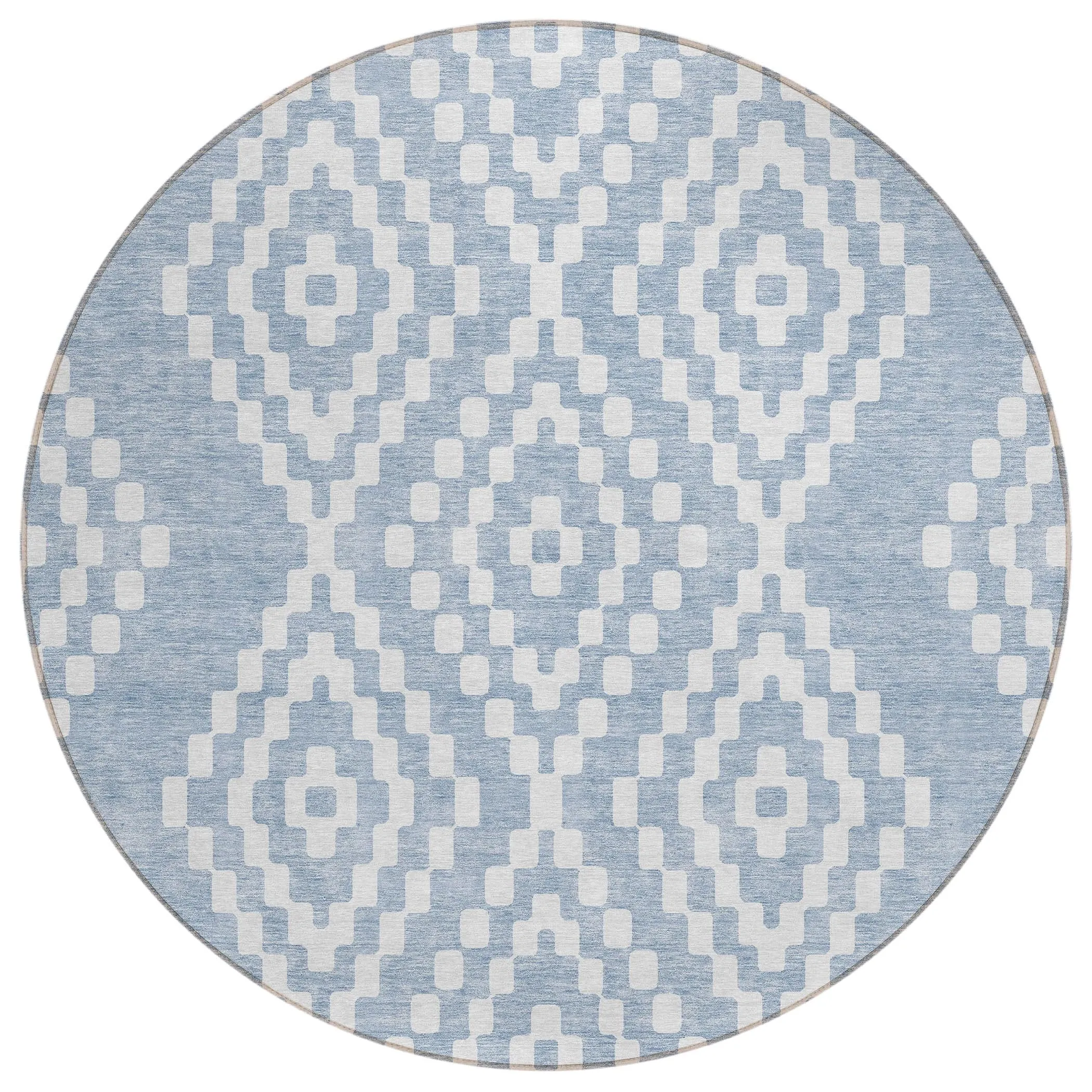 Machine Washable Indoor/ Outdoor Chantille Moroccan Boho Rug