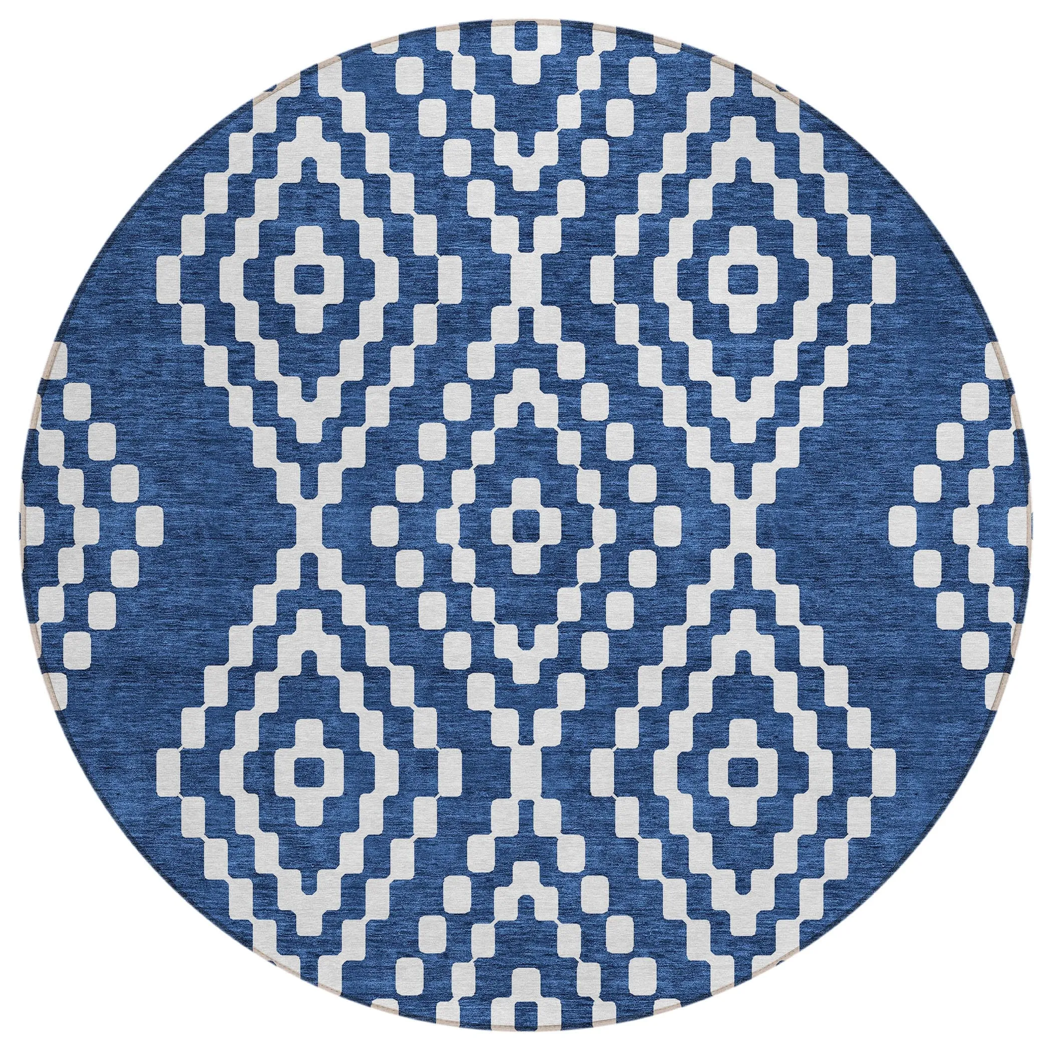 Machine Washable Indoor/ Outdoor Chantille Moroccan Boho Rug