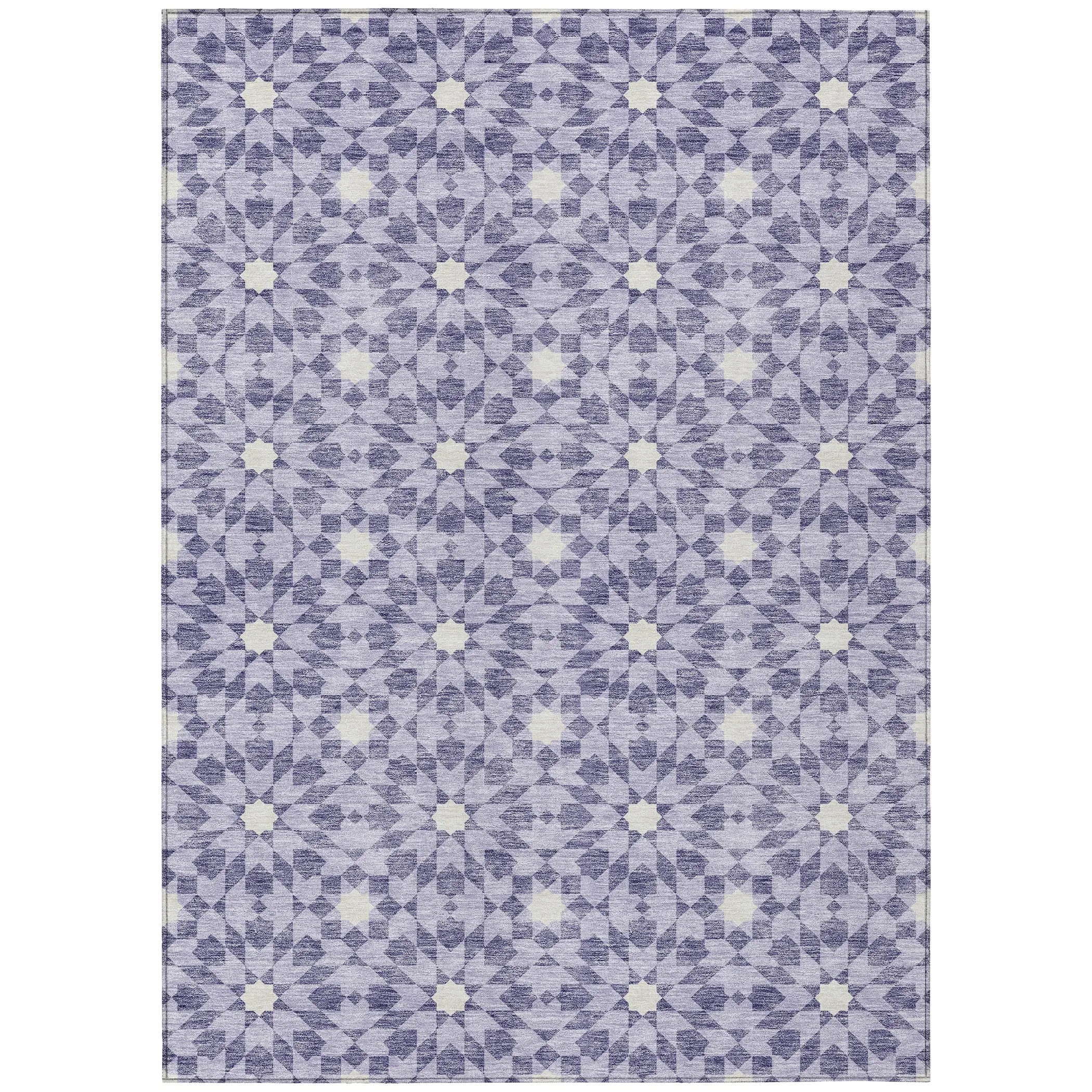 Machine Washable Indoor/ Outdoor Chantille Morrocan Boho Rug