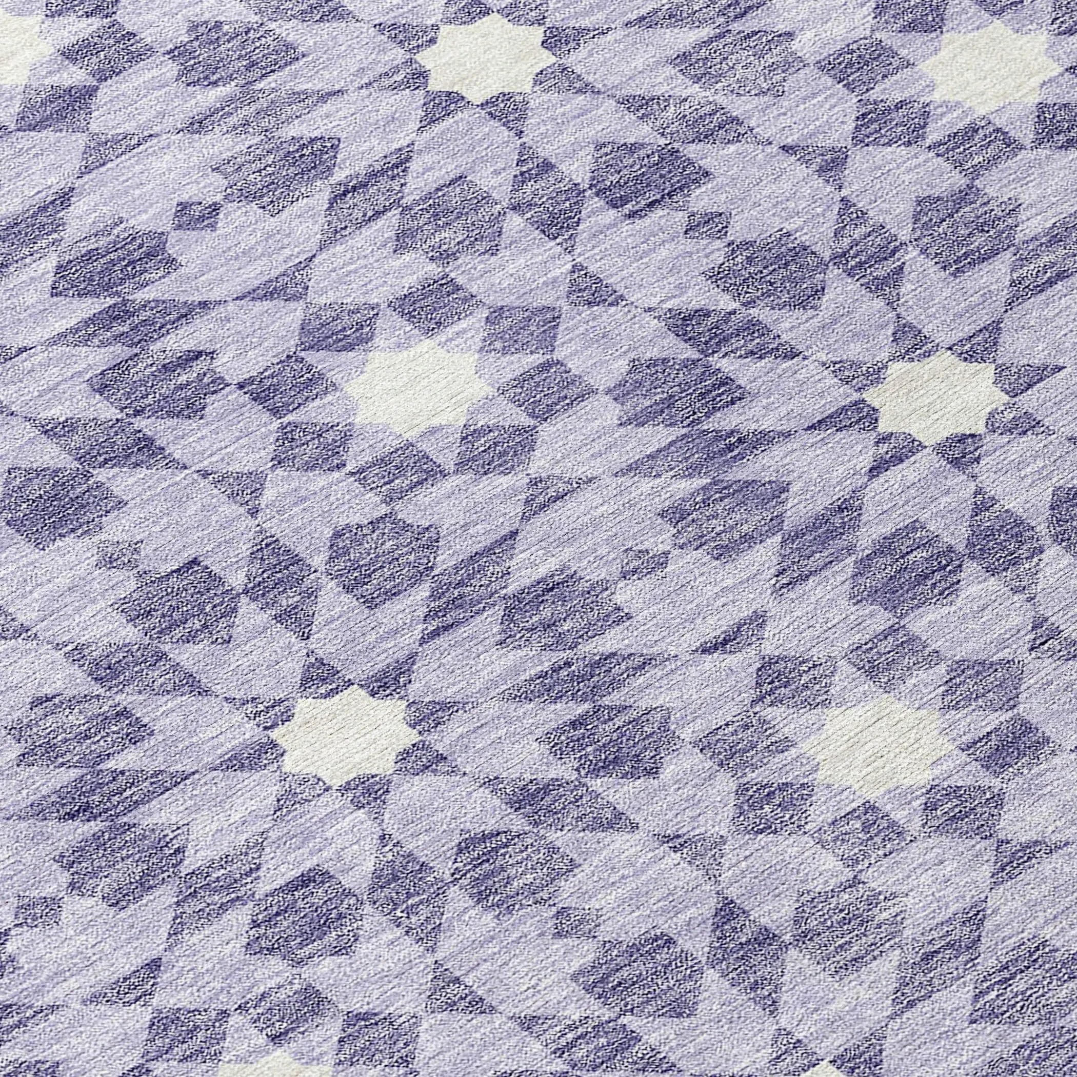 Machine Washable Indoor/ Outdoor Chantille Morrocan Boho Rug