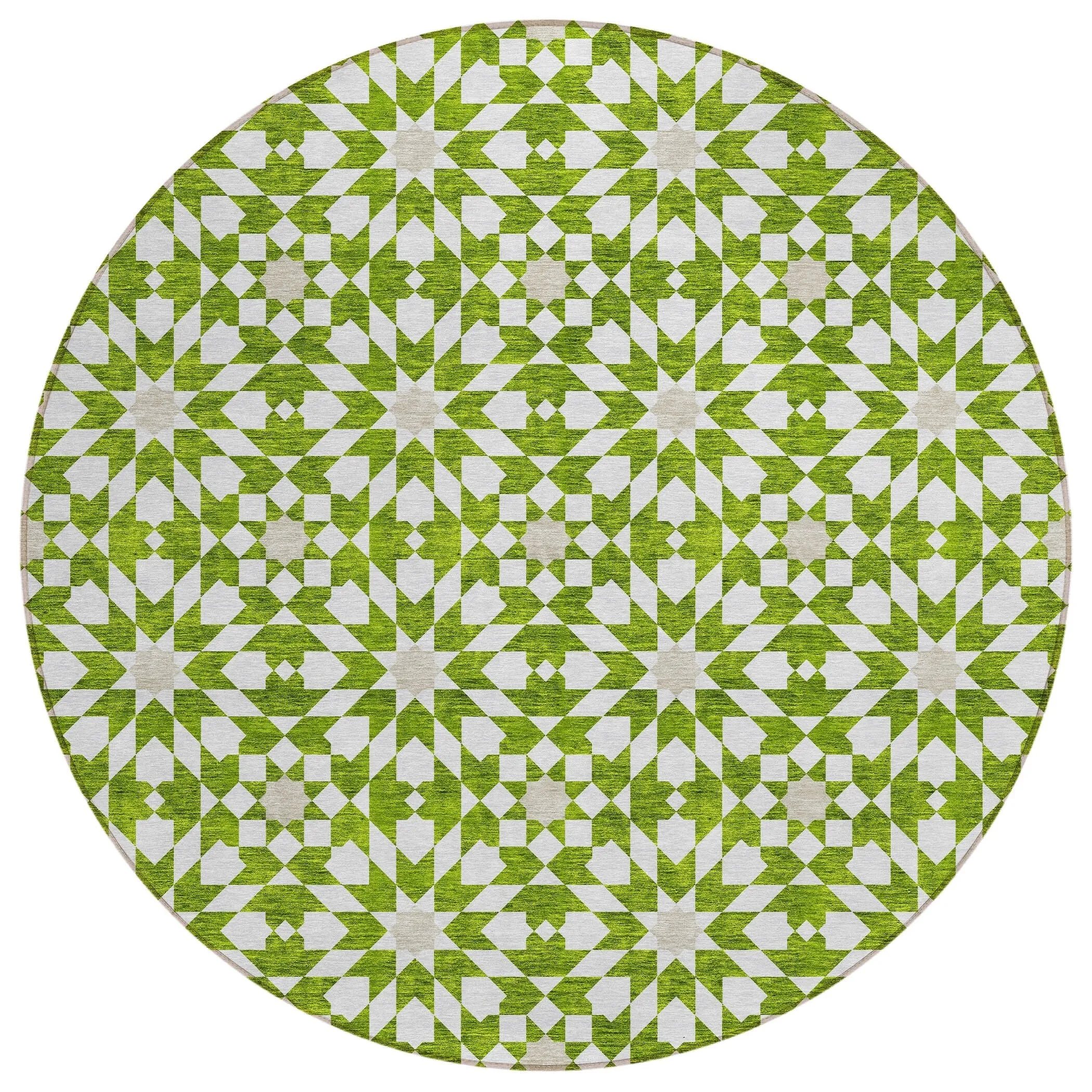 Machine Washable Indoor/ Outdoor Chantille Morrocan Boho Rug