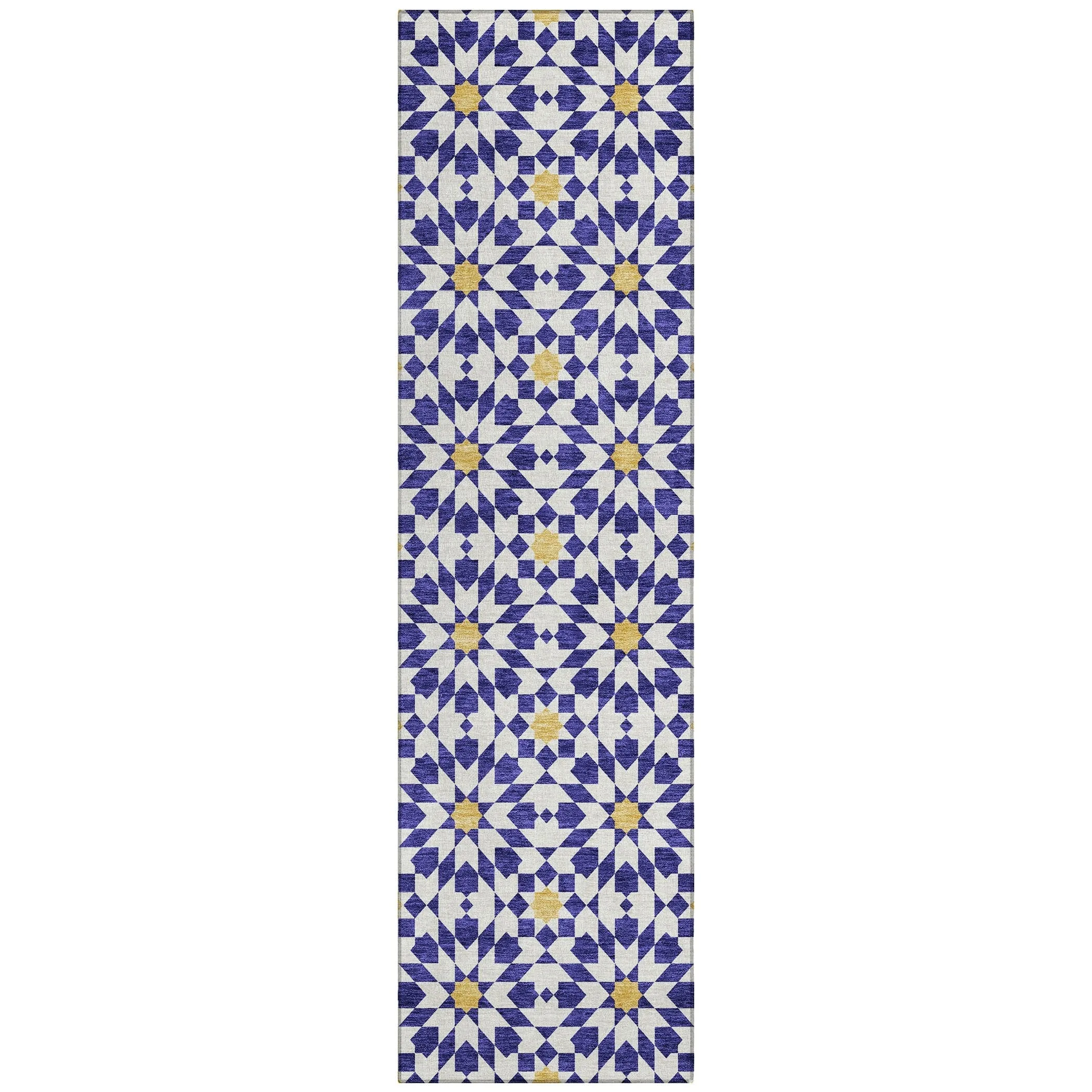 Machine Washable Indoor/ Outdoor Chantille Morrocan Boho Rug