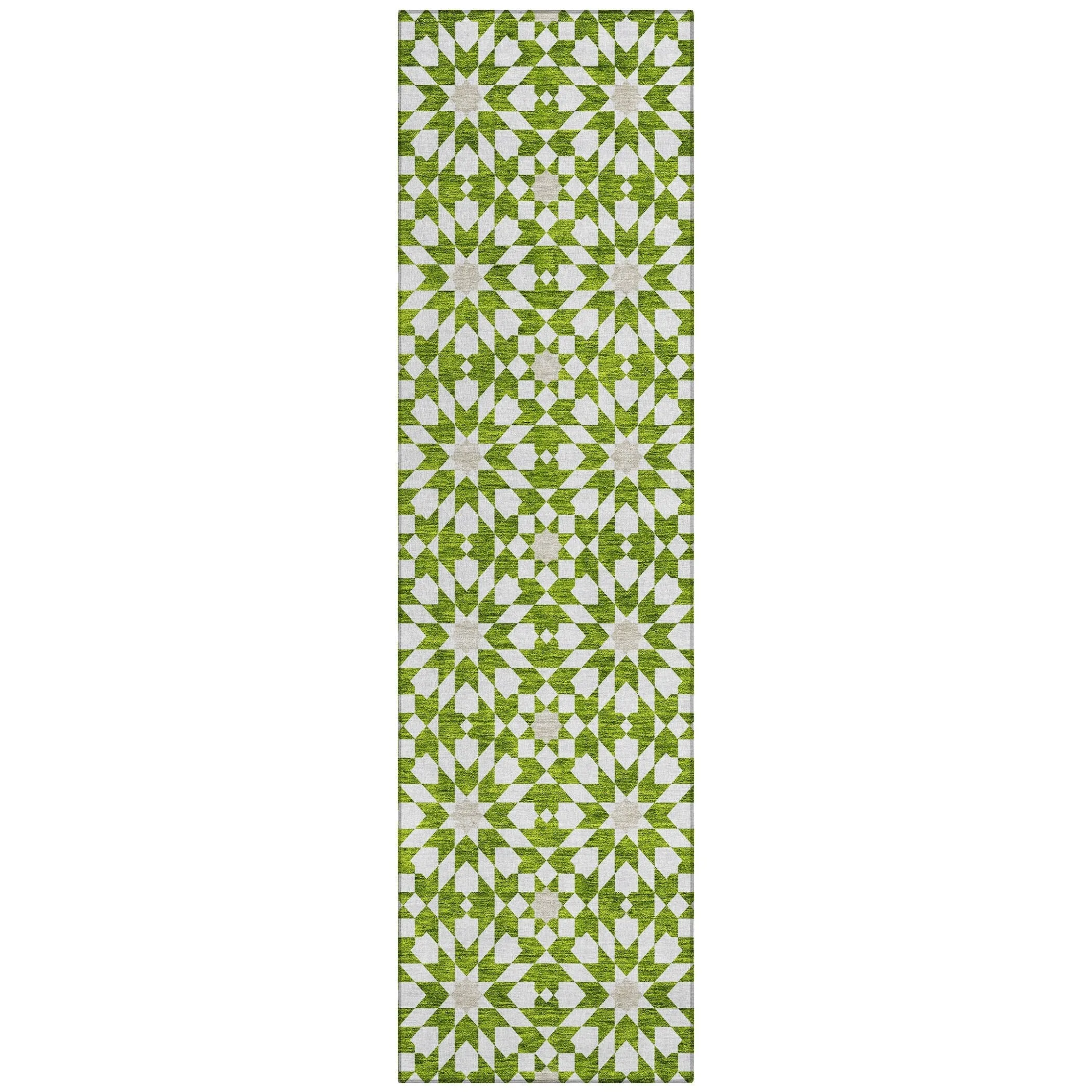 Machine Washable Indoor/ Outdoor Chantille Morrocan Boho Rug