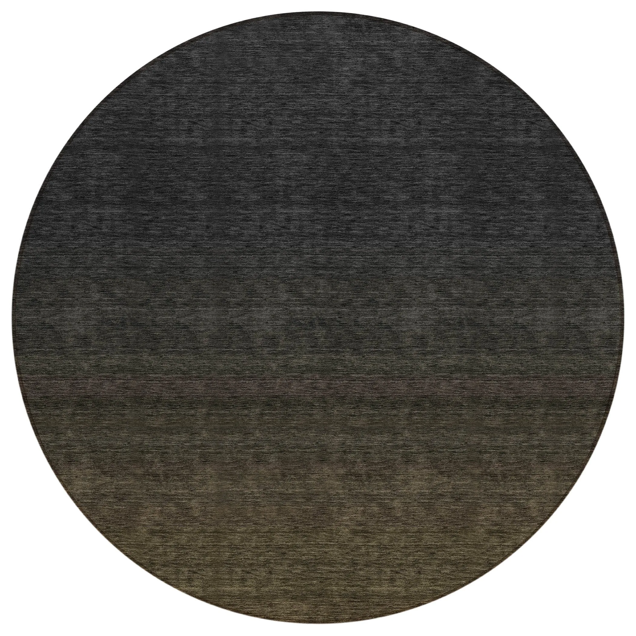 Machine Washable Indoor/ Outdoor Chantille Ombre Solid Rug
