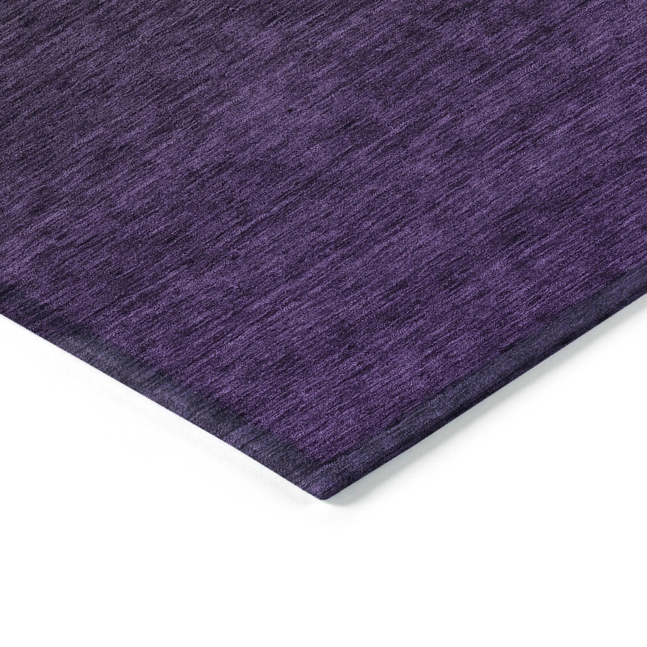 Machine Washable Indoor/ Outdoor Chantille Ombre Solid Rug