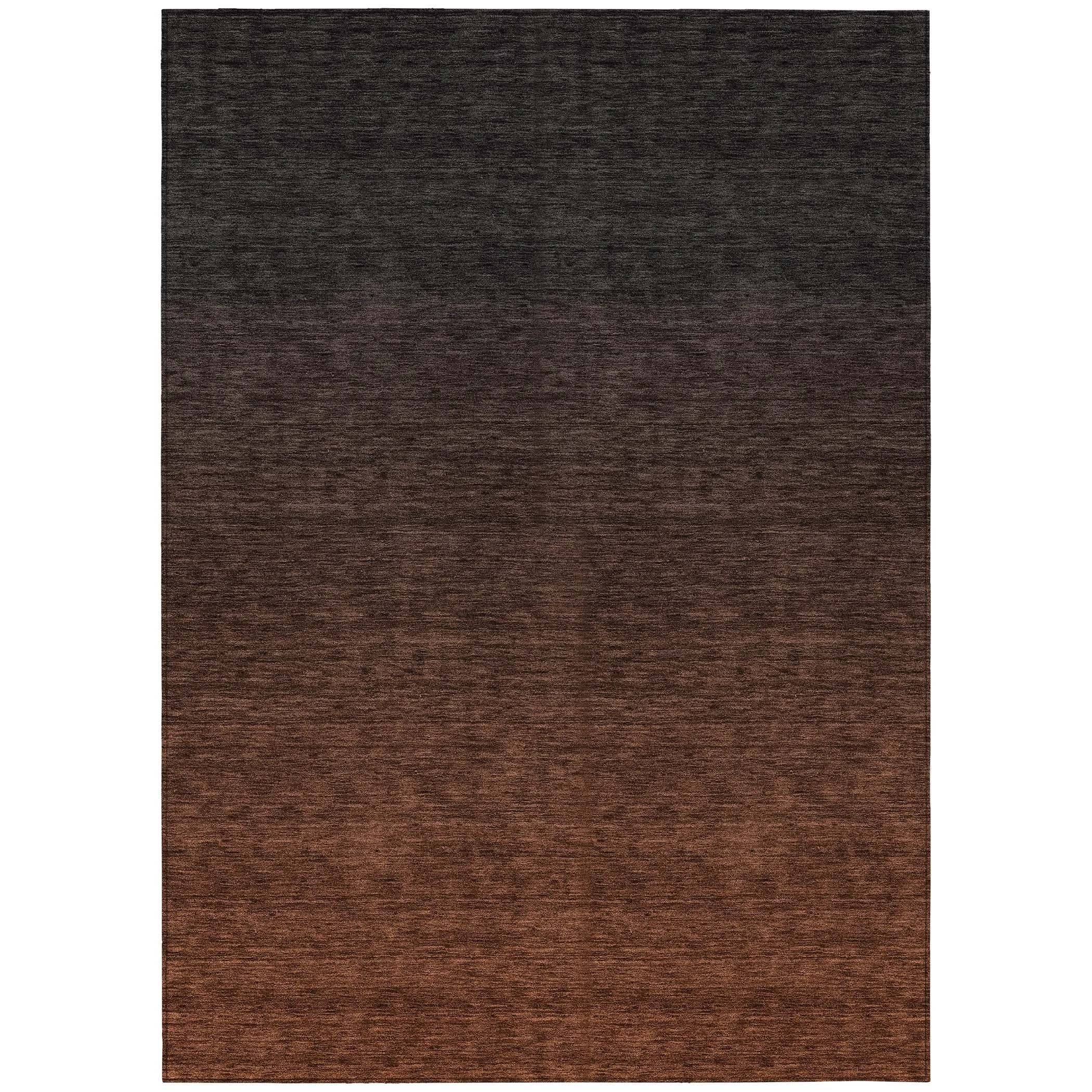 Machine Washable Indoor/ Outdoor Chantille Ombre Solid Rug
