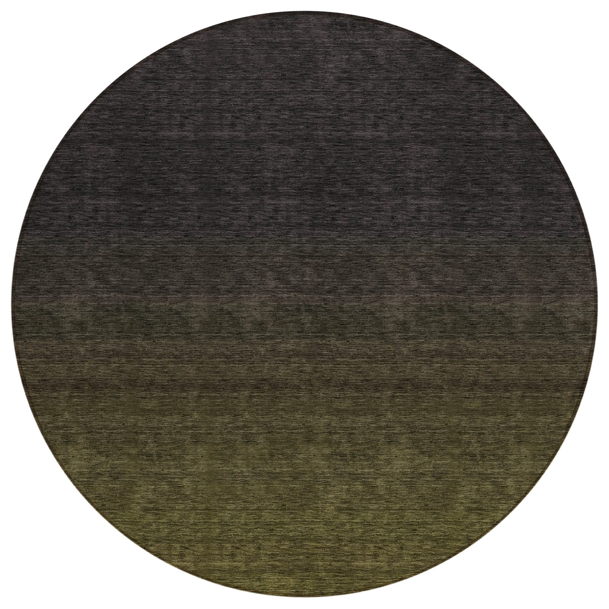 Machine Washable Indoor/ Outdoor Chantille Ombre Solid Rug