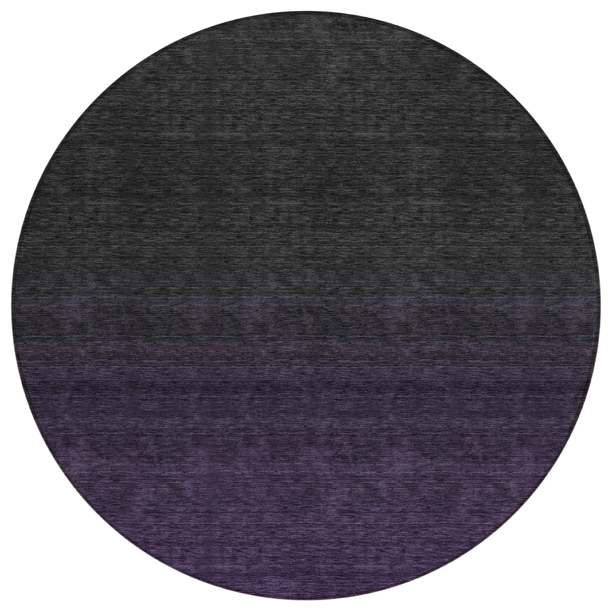 Machine Washable Indoor/ Outdoor Chantille Ombre Solid Rug