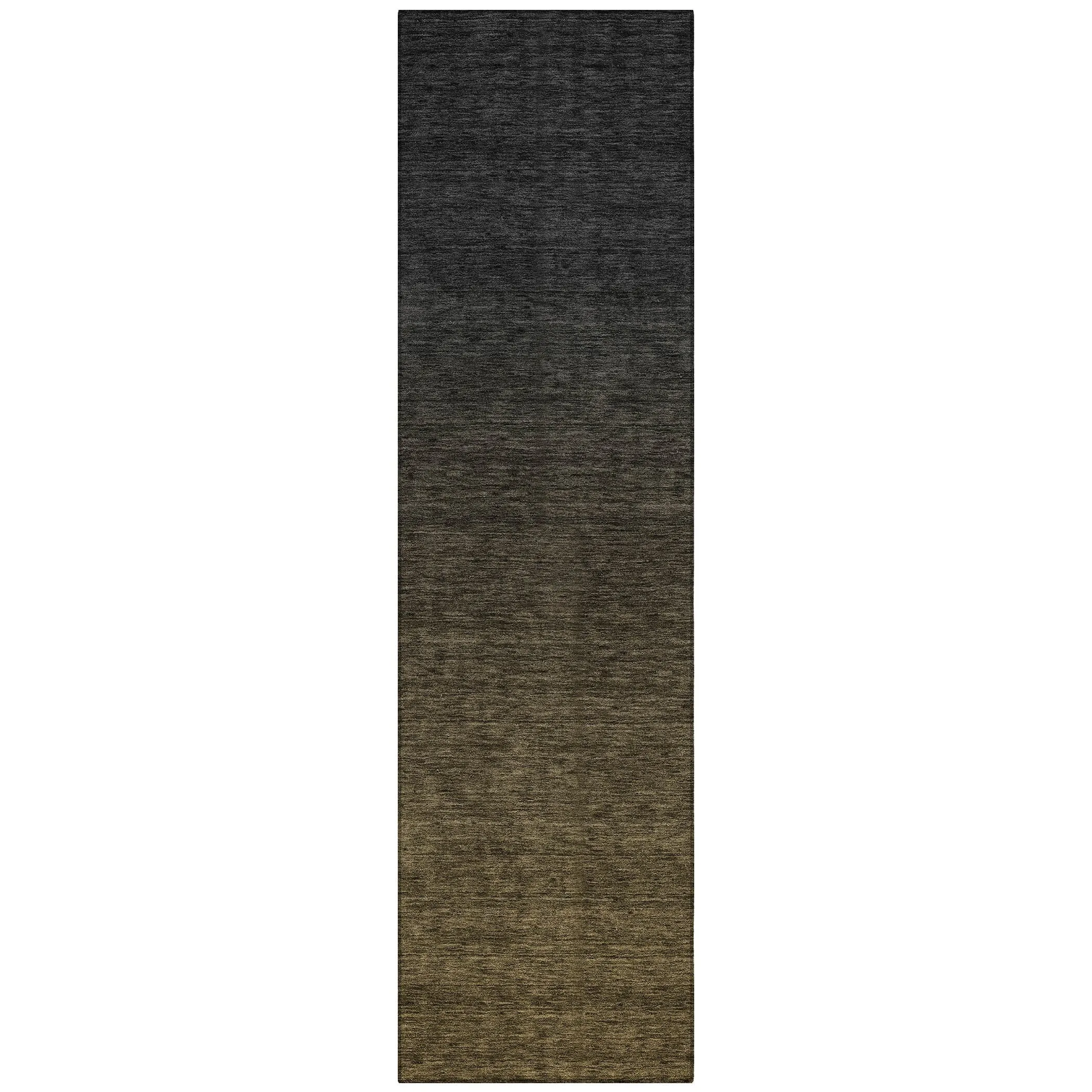 Machine Washable Indoor/ Outdoor Chantille Ombre Solid Rug