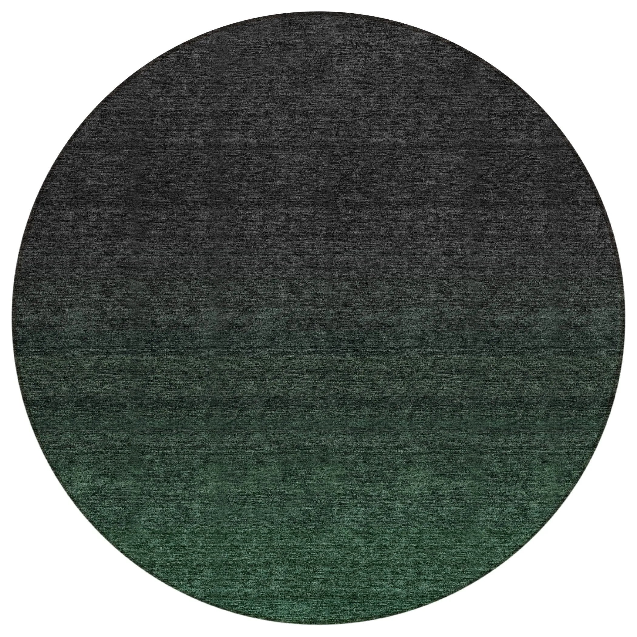Machine Washable Indoor/ Outdoor Chantille Ombre Solid Rug