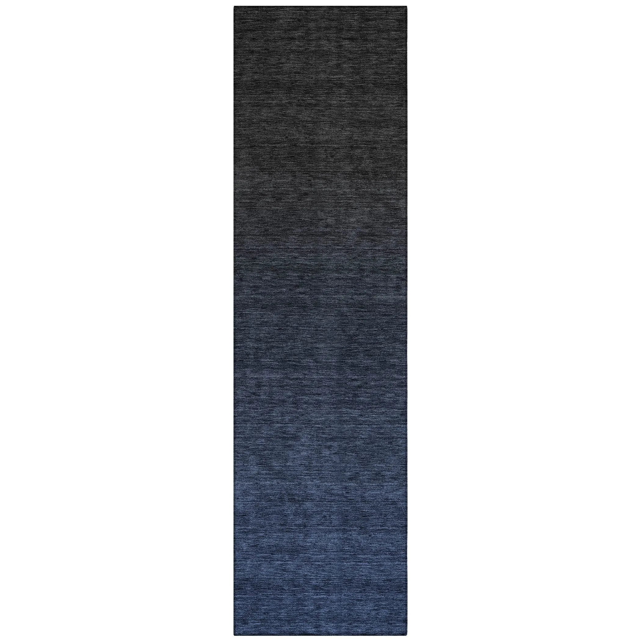 Machine Washable Indoor/ Outdoor Chantille Ombre Solid Rug
