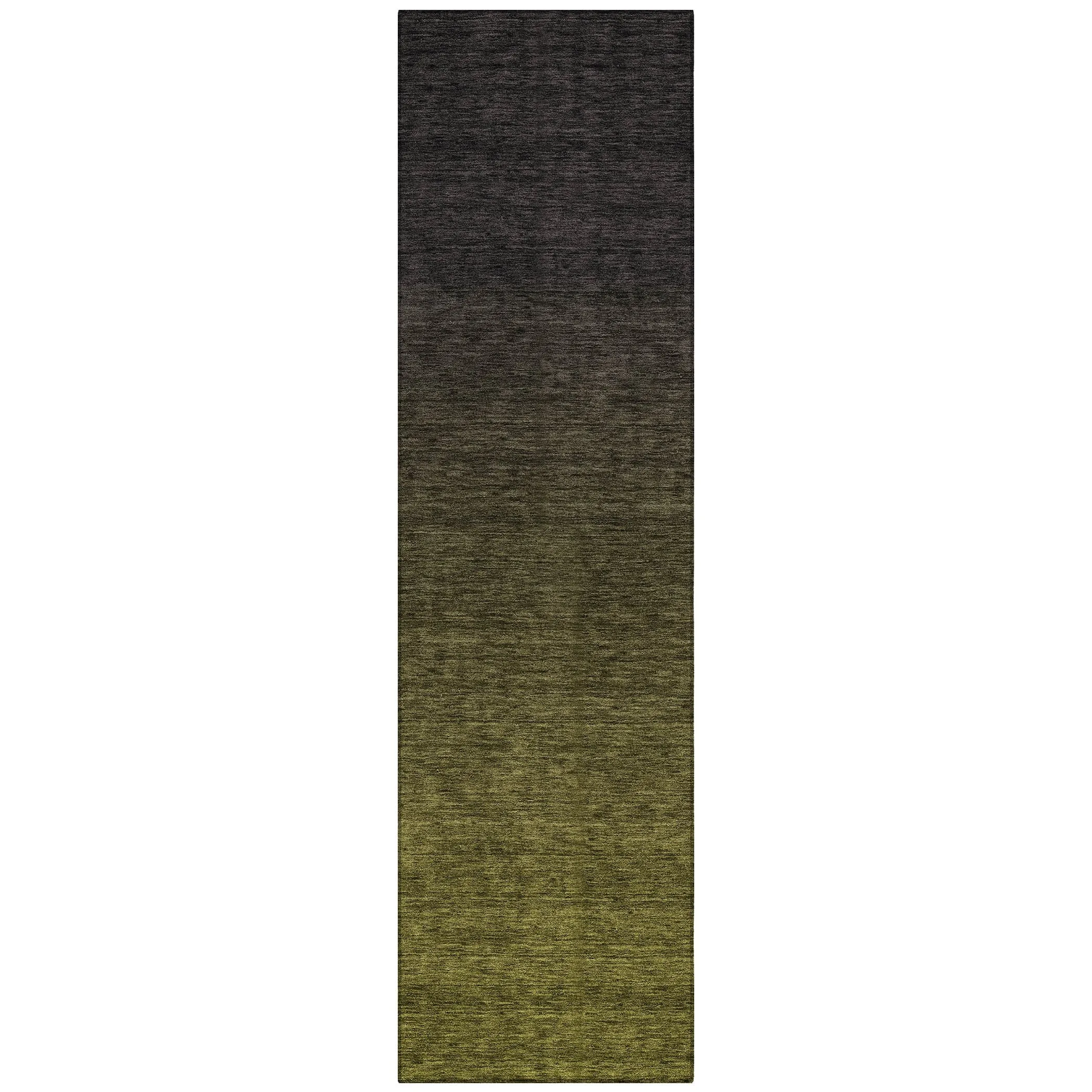 Machine Washable Indoor/ Outdoor Chantille Ombre Solid Rug