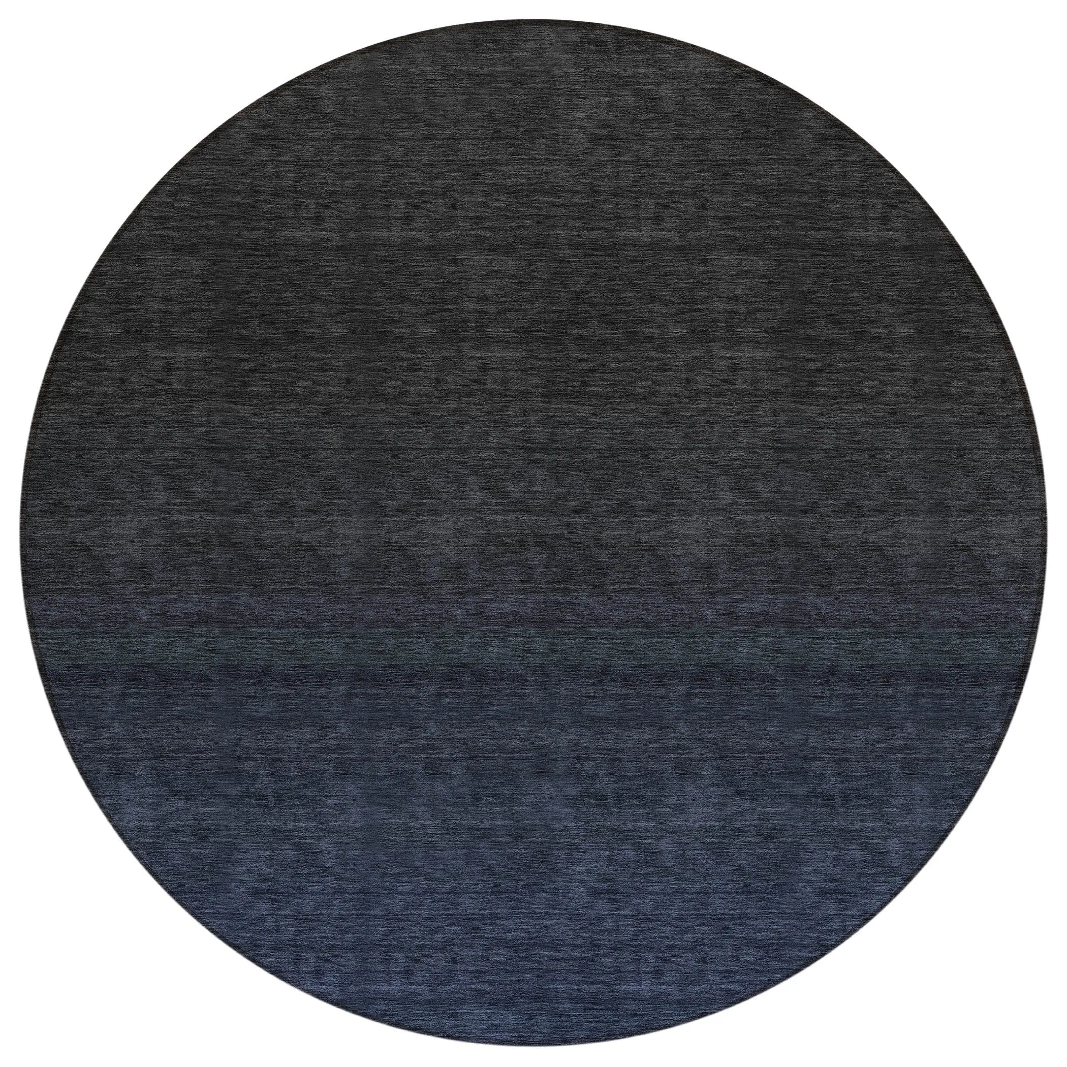 Machine Washable Indoor/ Outdoor Chantille Ombre Solid Rug