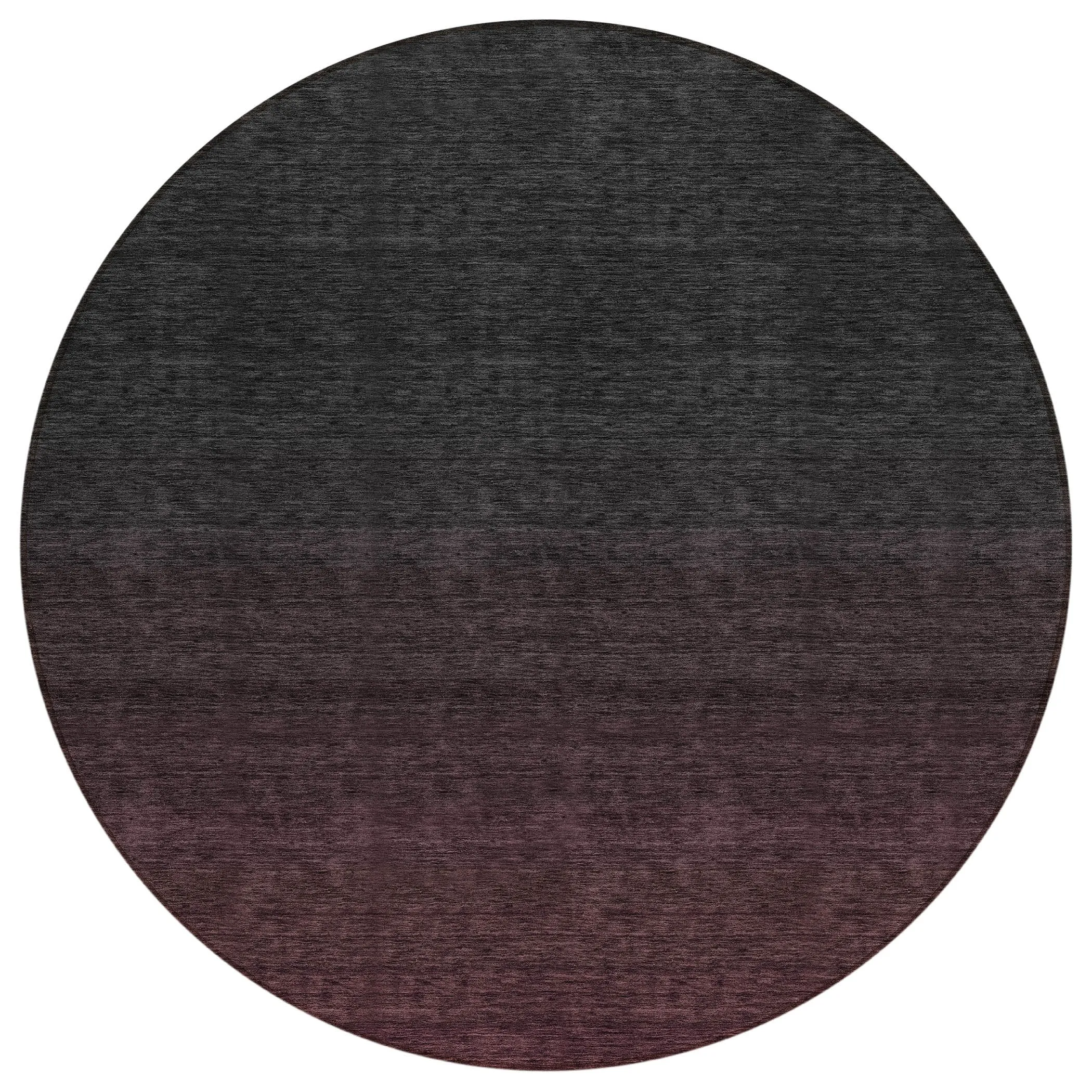 Machine Washable Indoor/ Outdoor Chantille Ombre Solid Rug