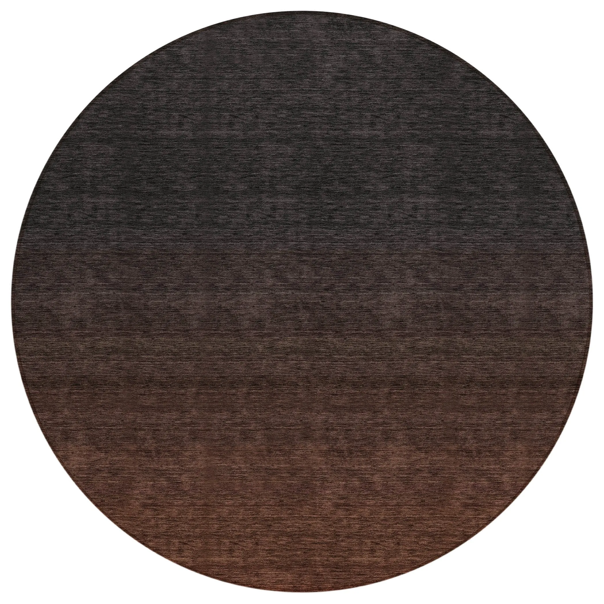Machine Washable Indoor/ Outdoor Chantille Ombre Solid Rug