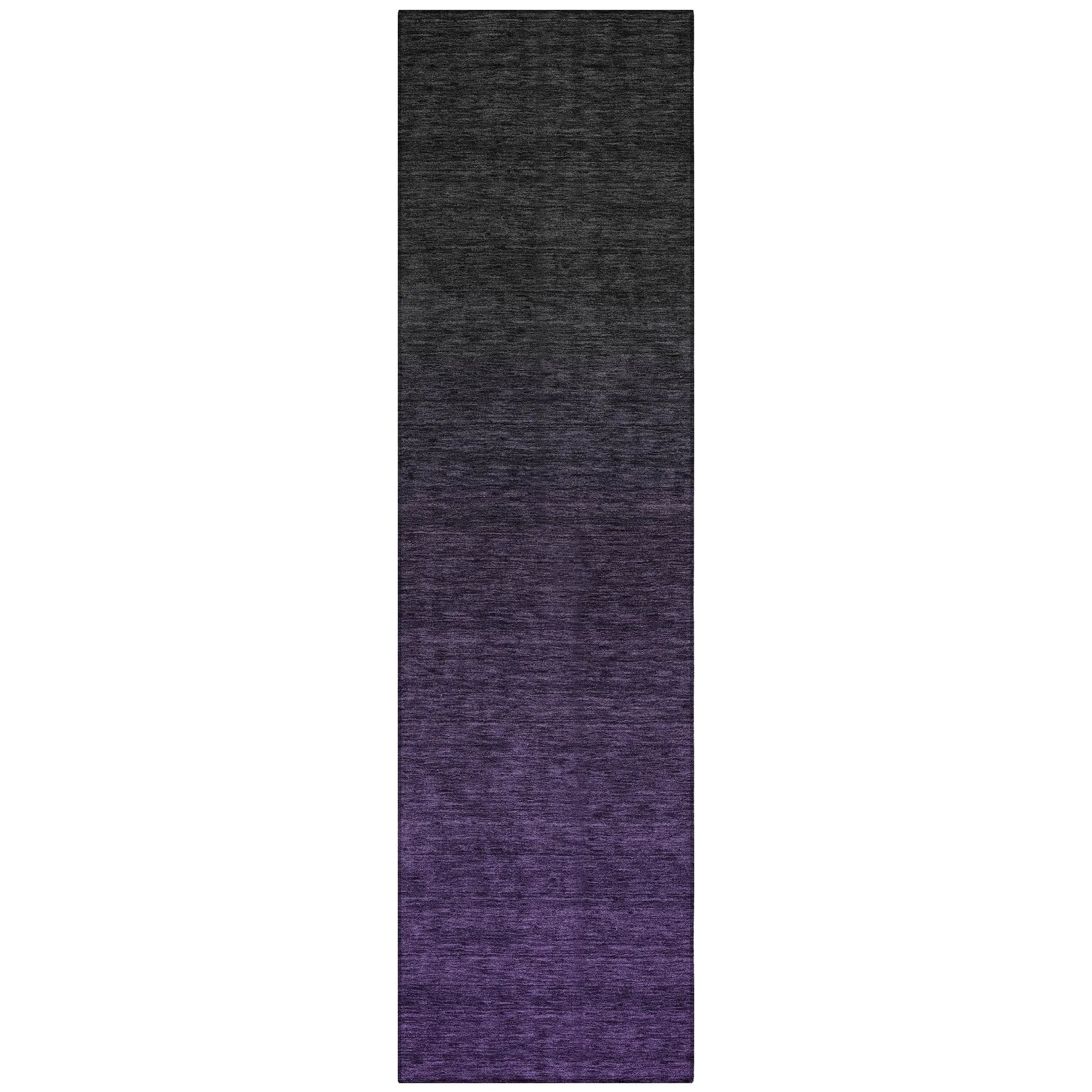 Machine Washable Indoor/ Outdoor Chantille Ombre Solid Rug