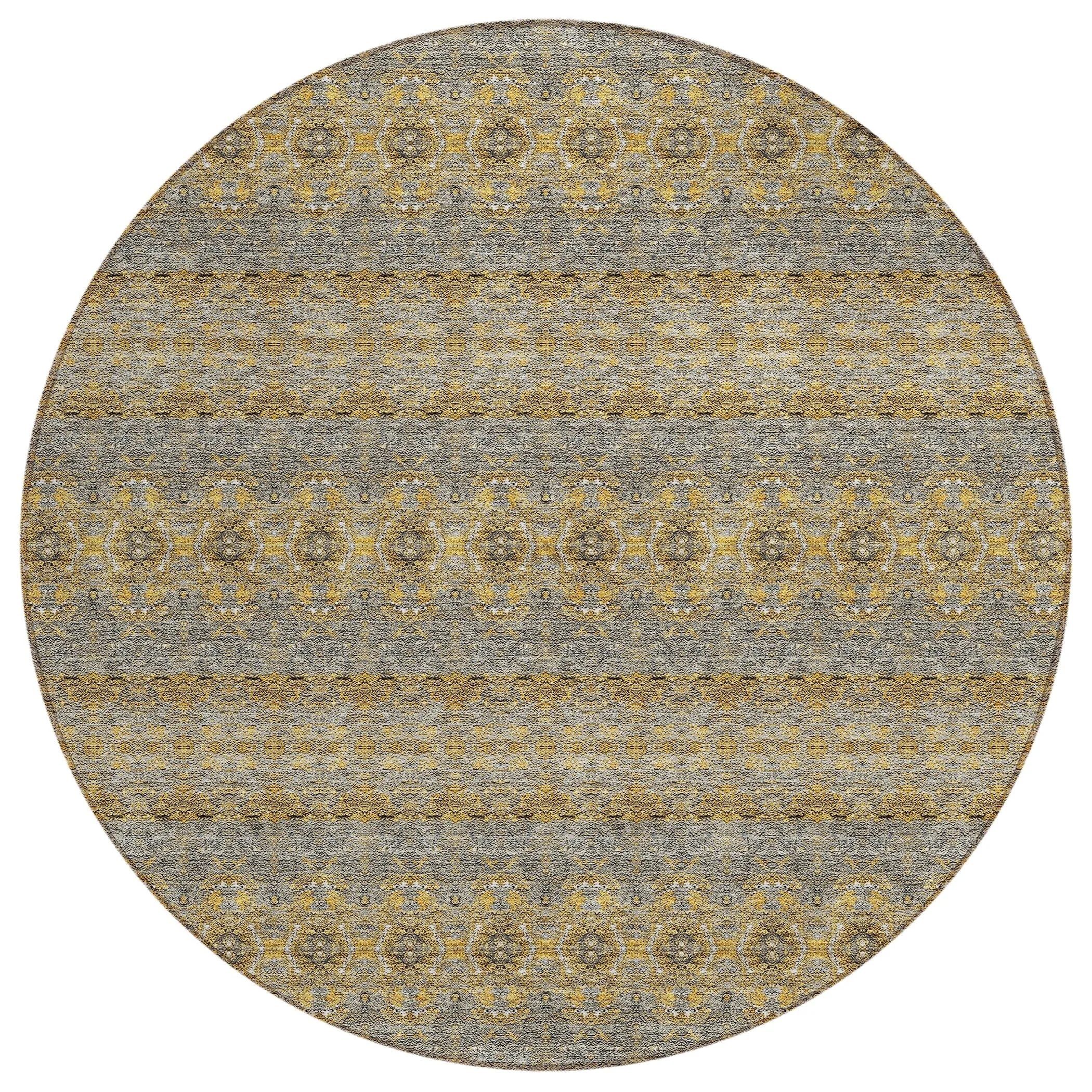 Machine Washable Indoor/ Outdoor Chantille Ombre Stripes Rug