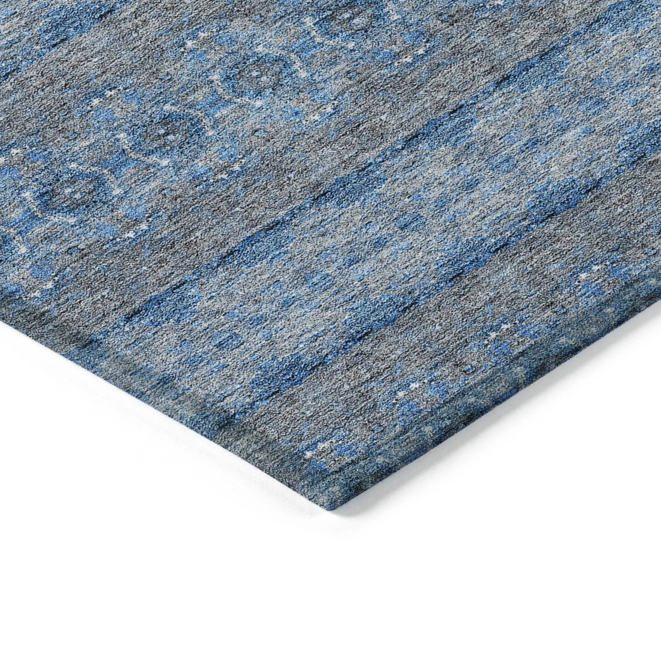 Machine Washable Indoor/ Outdoor Chantille Ombre Stripes Rug