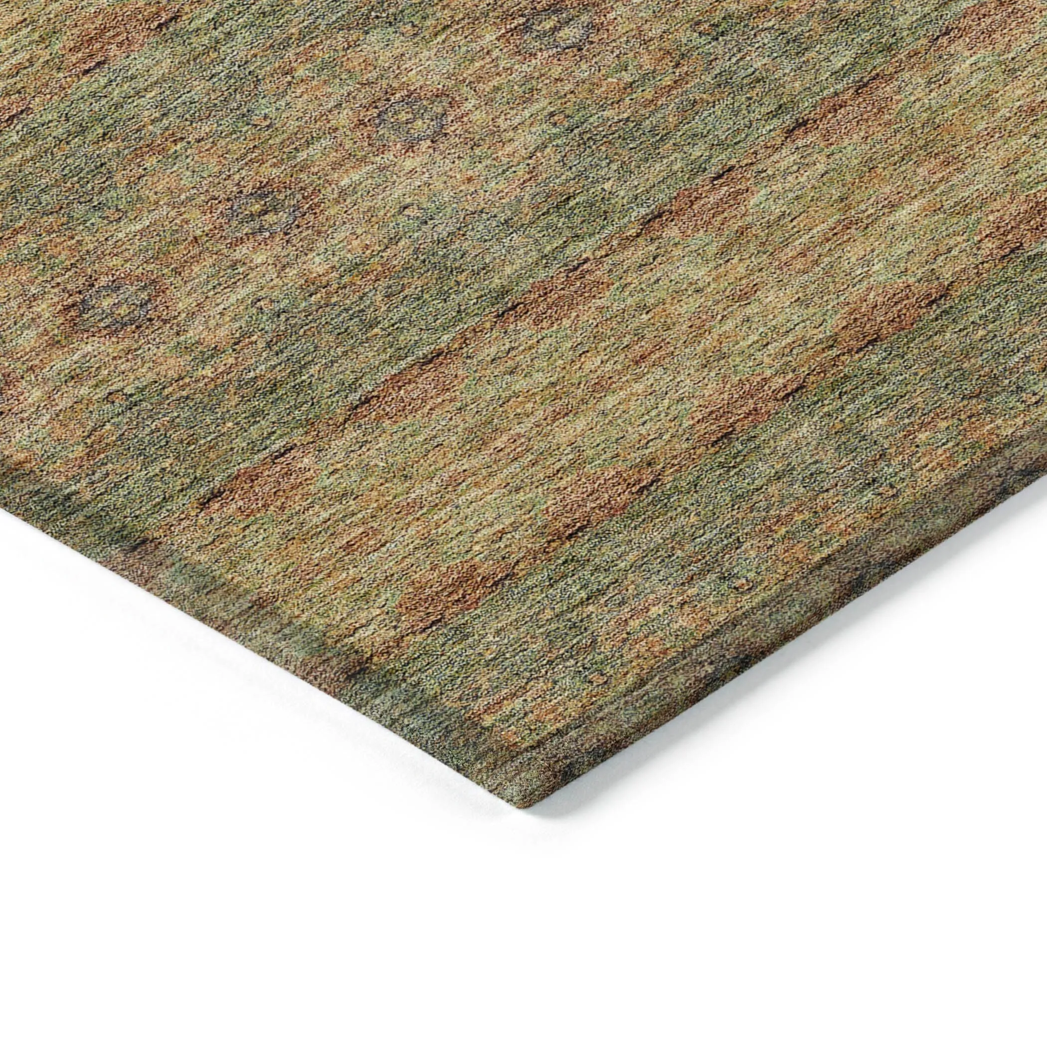 Machine Washable Indoor/ Outdoor Chantille Ombre Stripes Rug