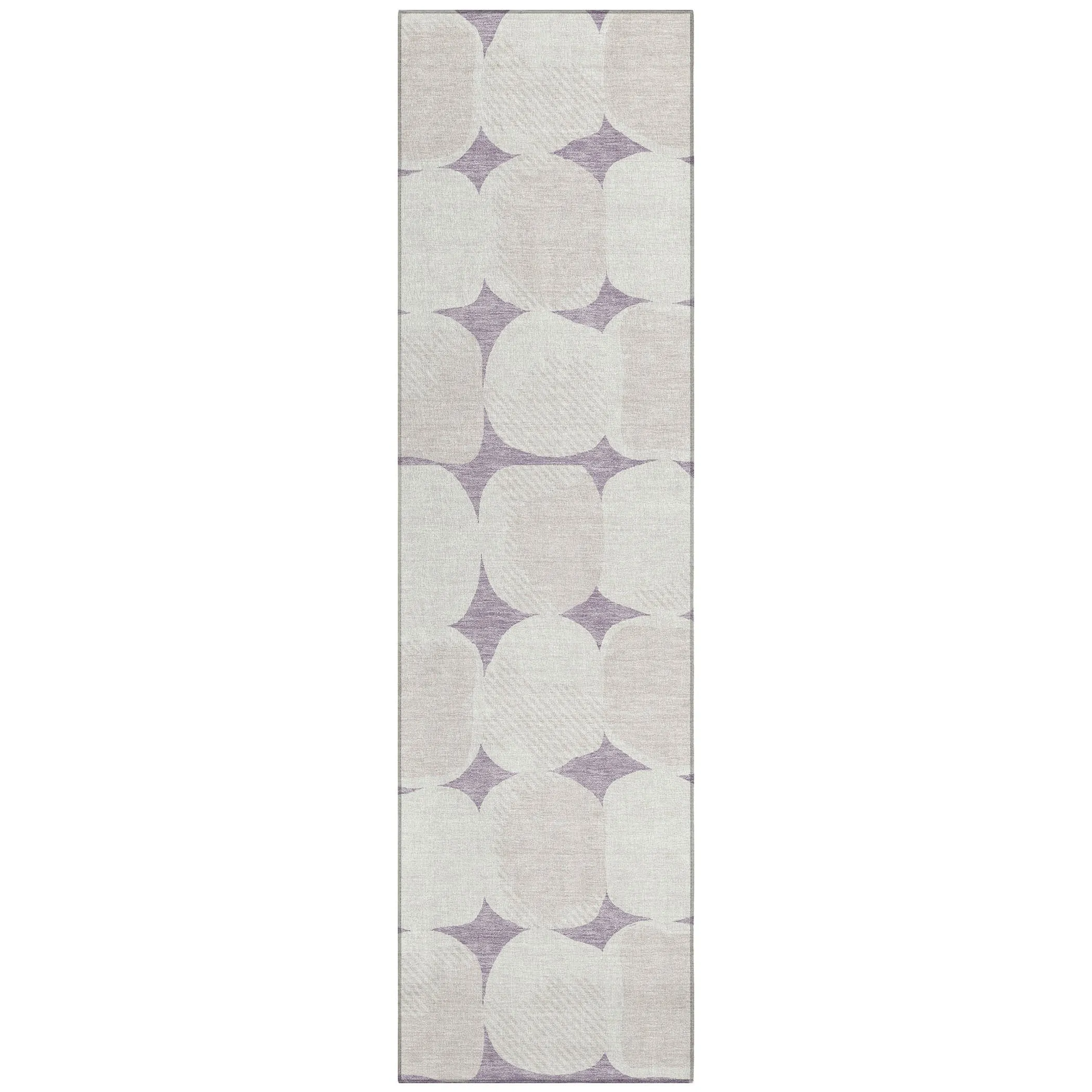 Machine Washable Indoor/ Outdoor Chantille Puffy Modern Rug