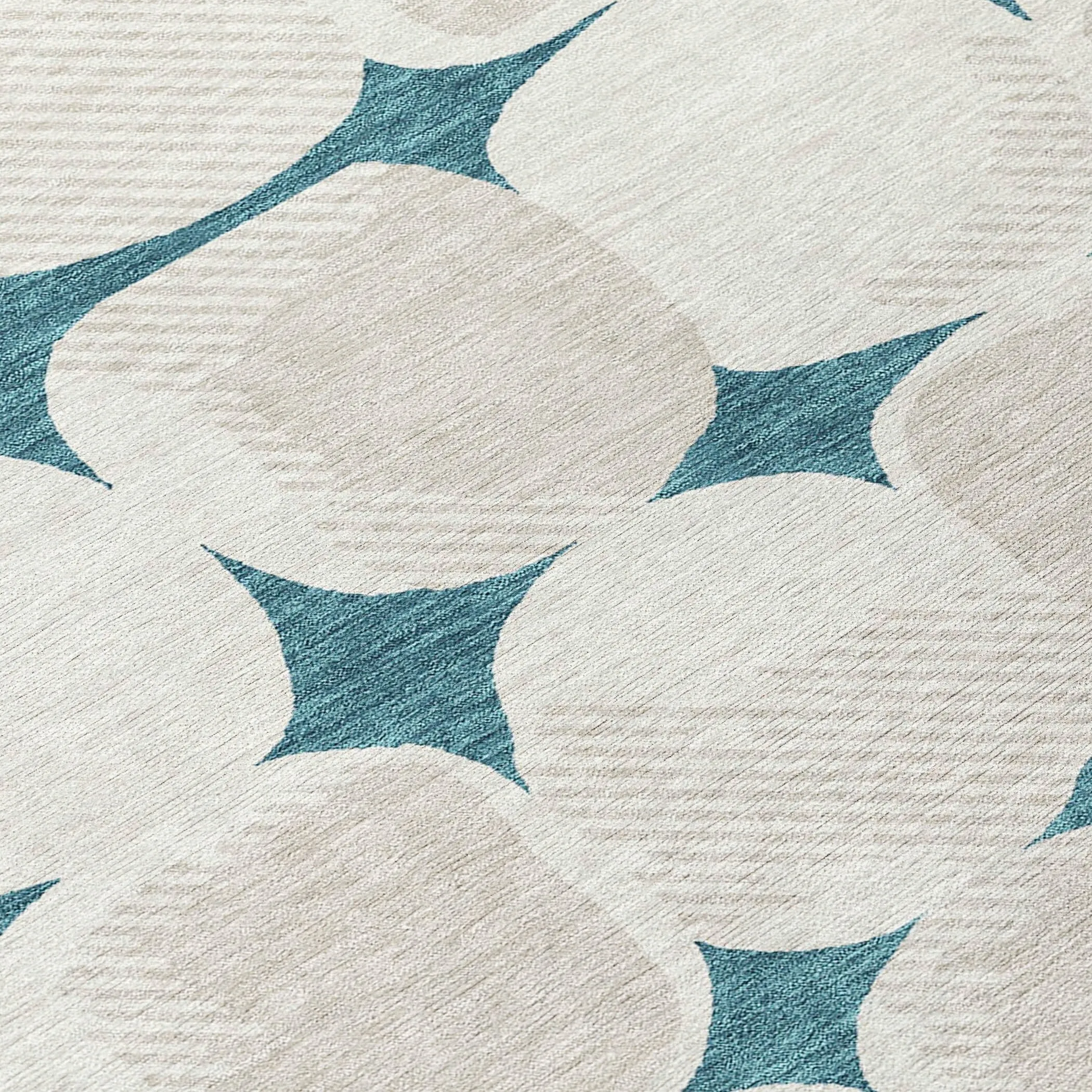 Machine Washable Indoor/ Outdoor Chantille Puffy Modern Rug
