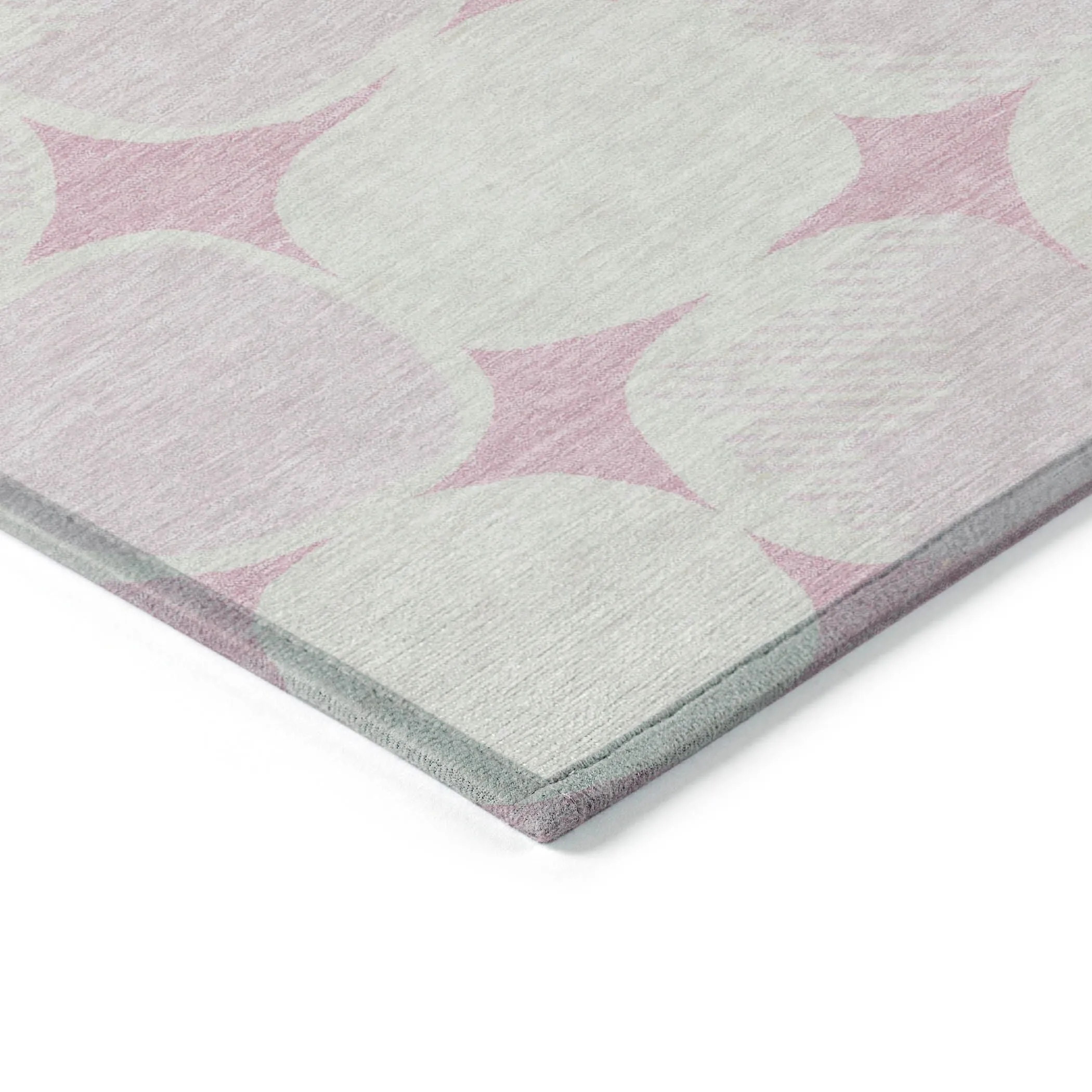 Machine Washable Indoor/ Outdoor Chantille Puffy Modern Rug