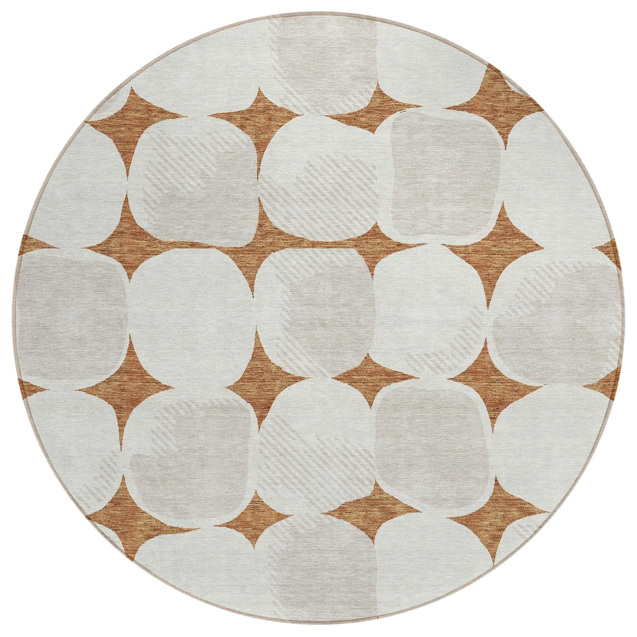Machine Washable Indoor/ Outdoor Chantille Puffy Modern Rug