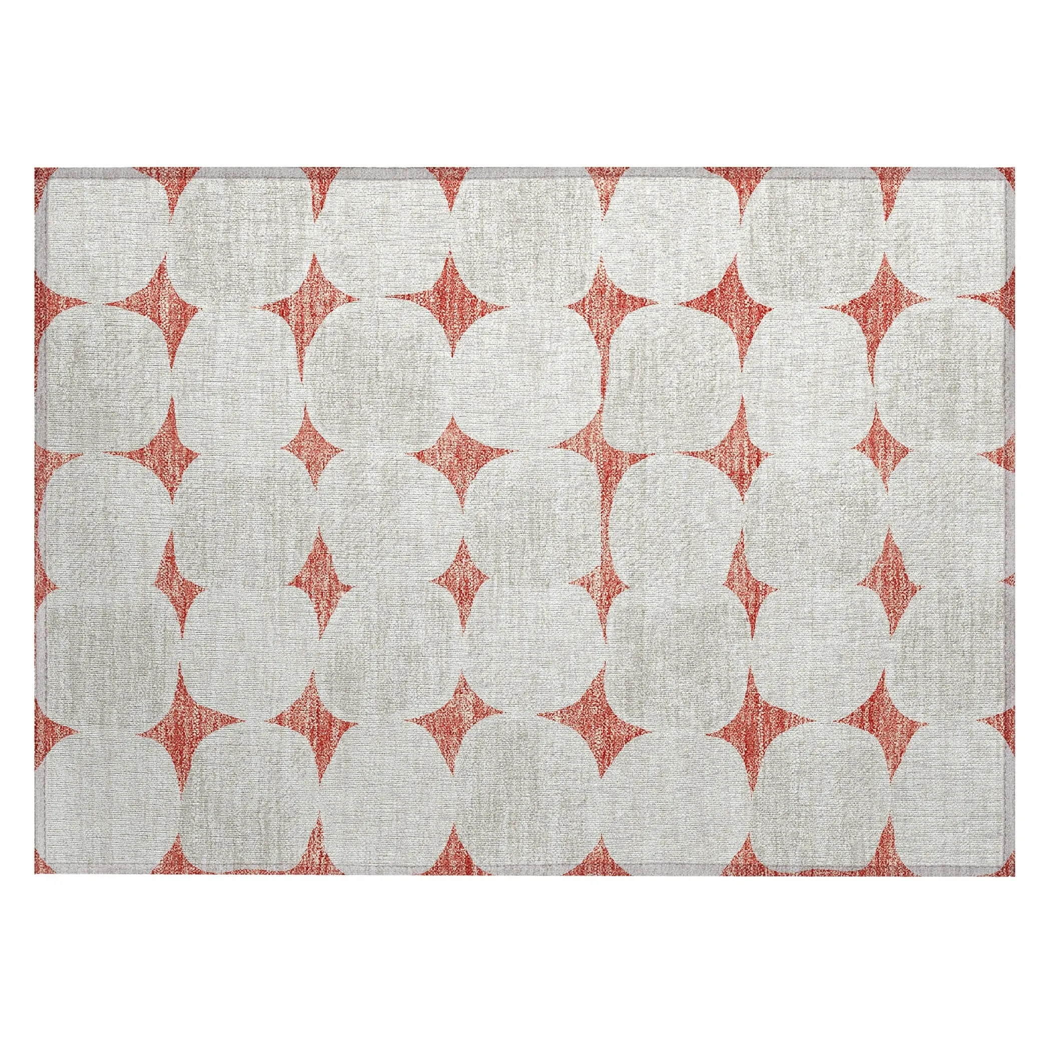 Machine Washable Indoor/ Outdoor Chantille Puffy Modern Rug