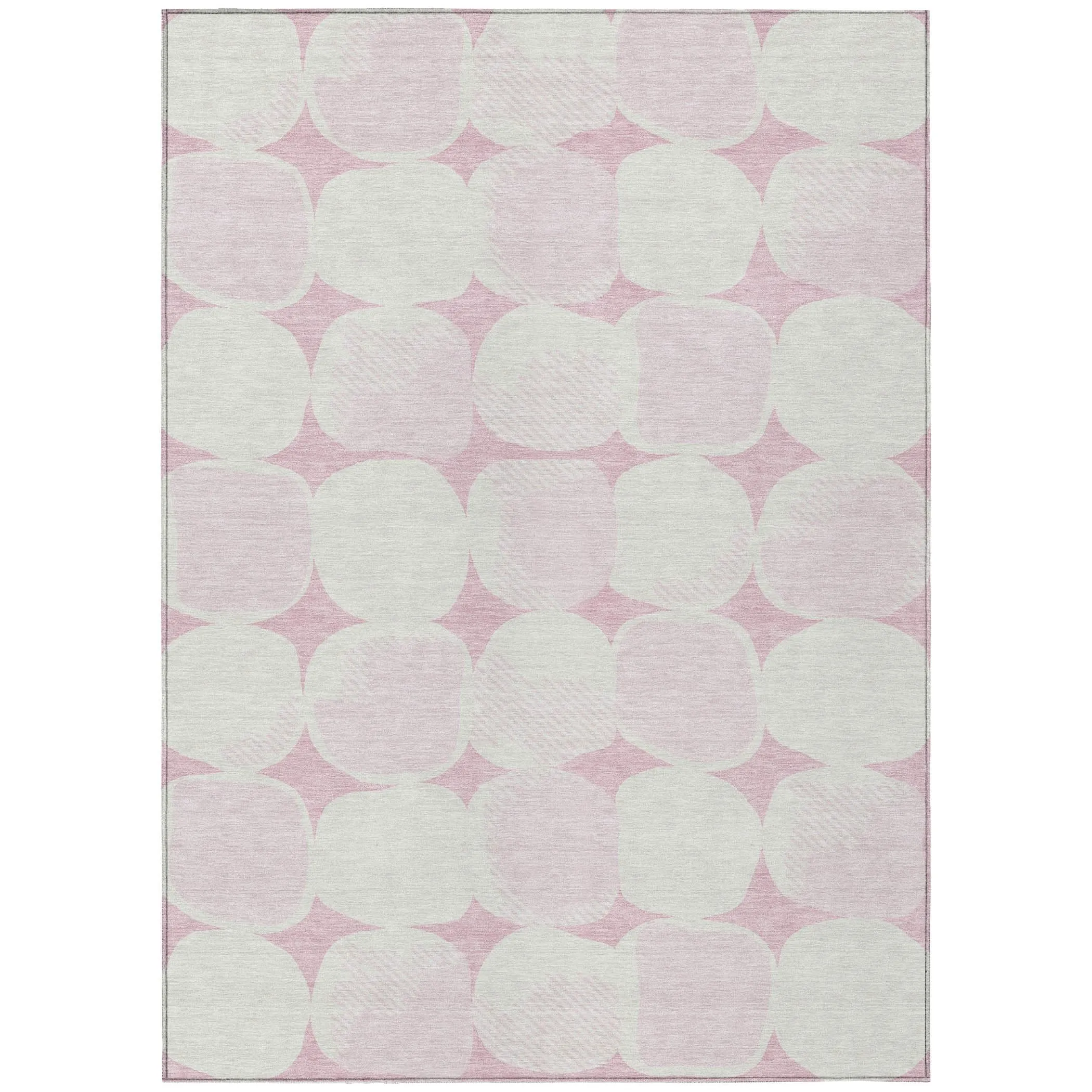 Machine Washable Indoor/ Outdoor Chantille Puffy Modern Rug