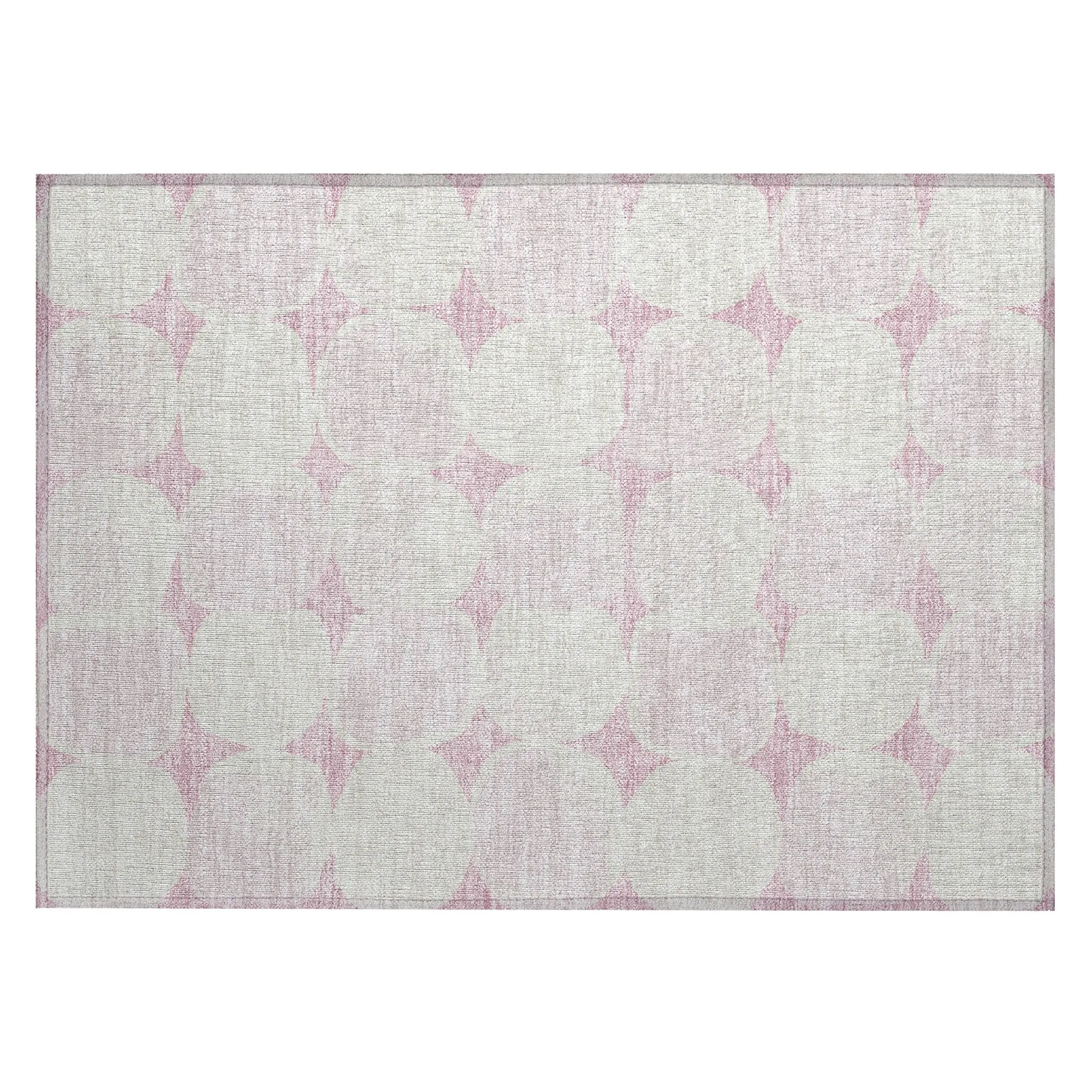 Machine Washable Indoor/ Outdoor Chantille Puffy Modern Rug