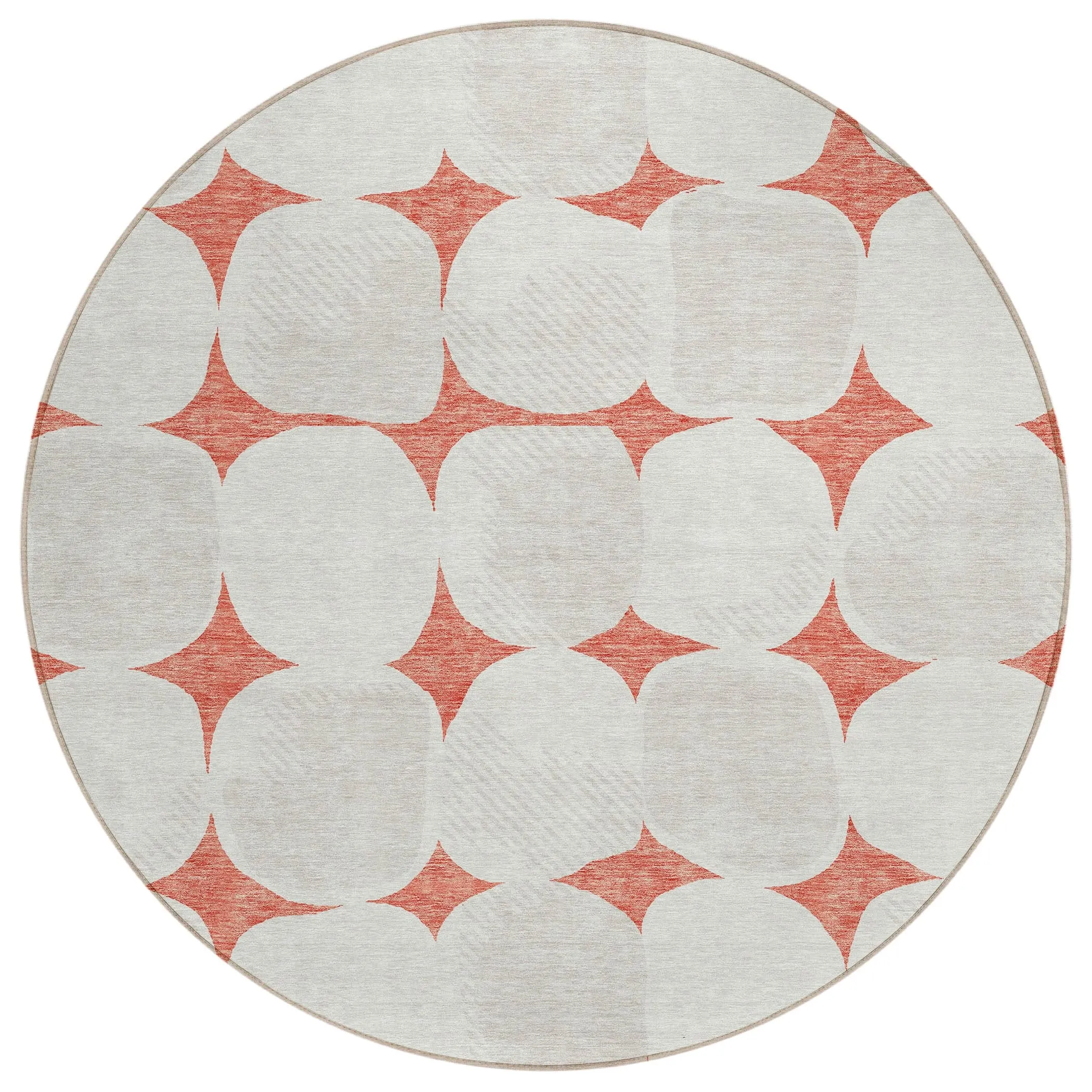 Machine Washable Indoor/ Outdoor Chantille Puffy Modern Rug