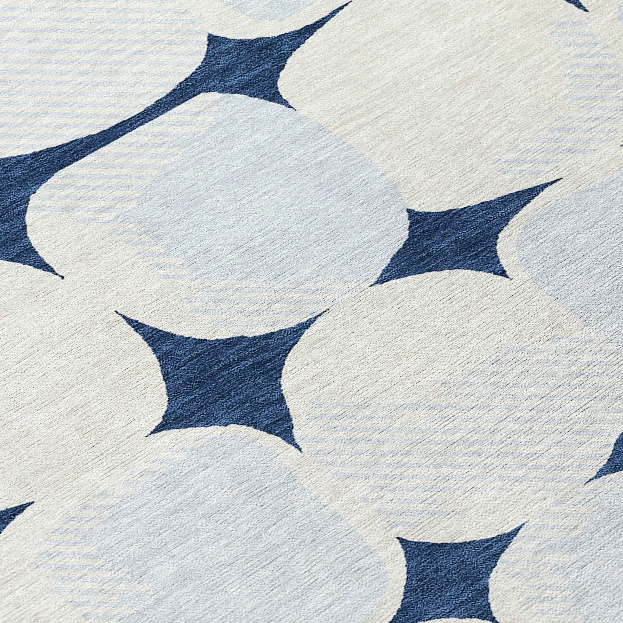 Machine Washable Indoor/ Outdoor Chantille Puffy Modern Rug
