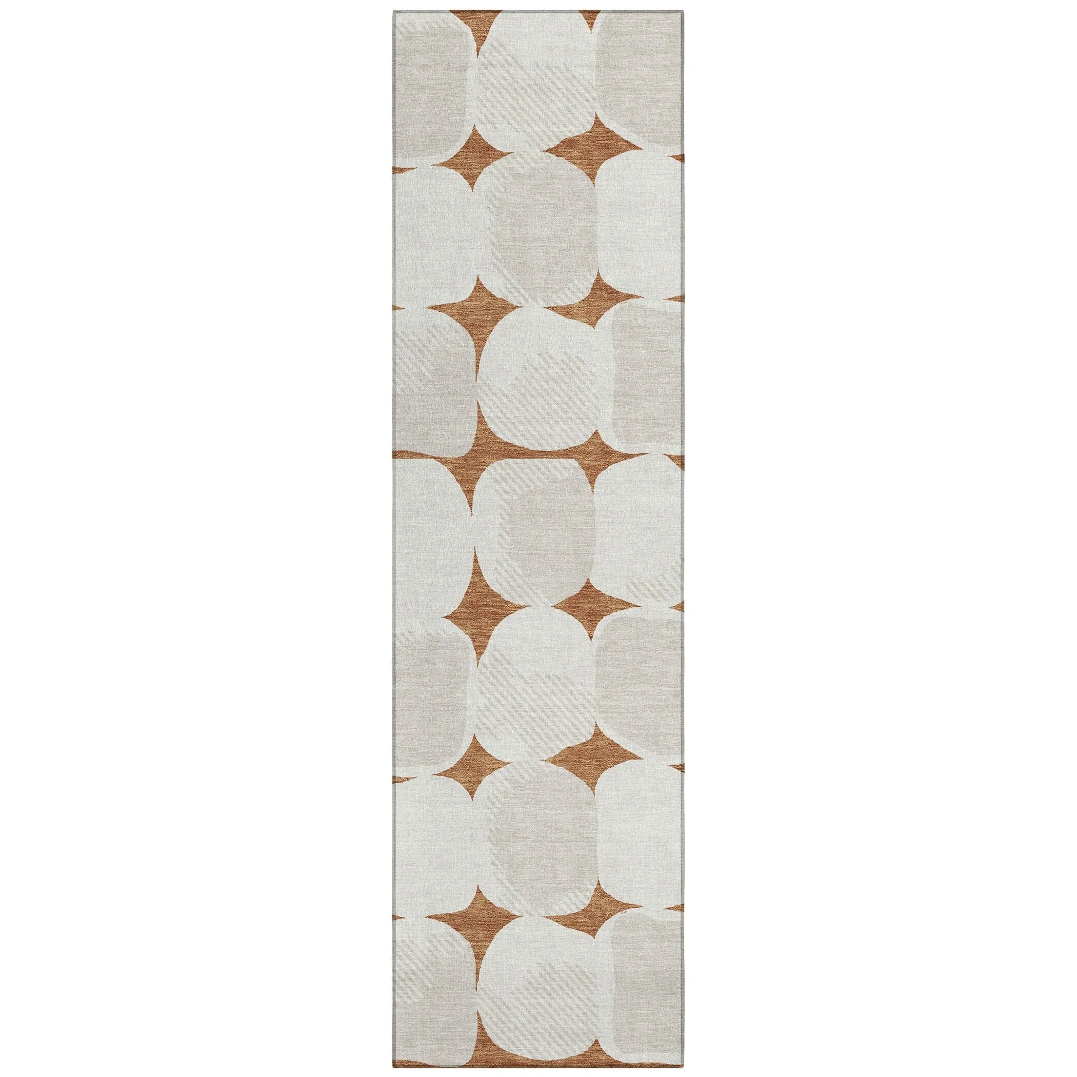 Machine Washable Indoor/ Outdoor Chantille Puffy Modern Rug