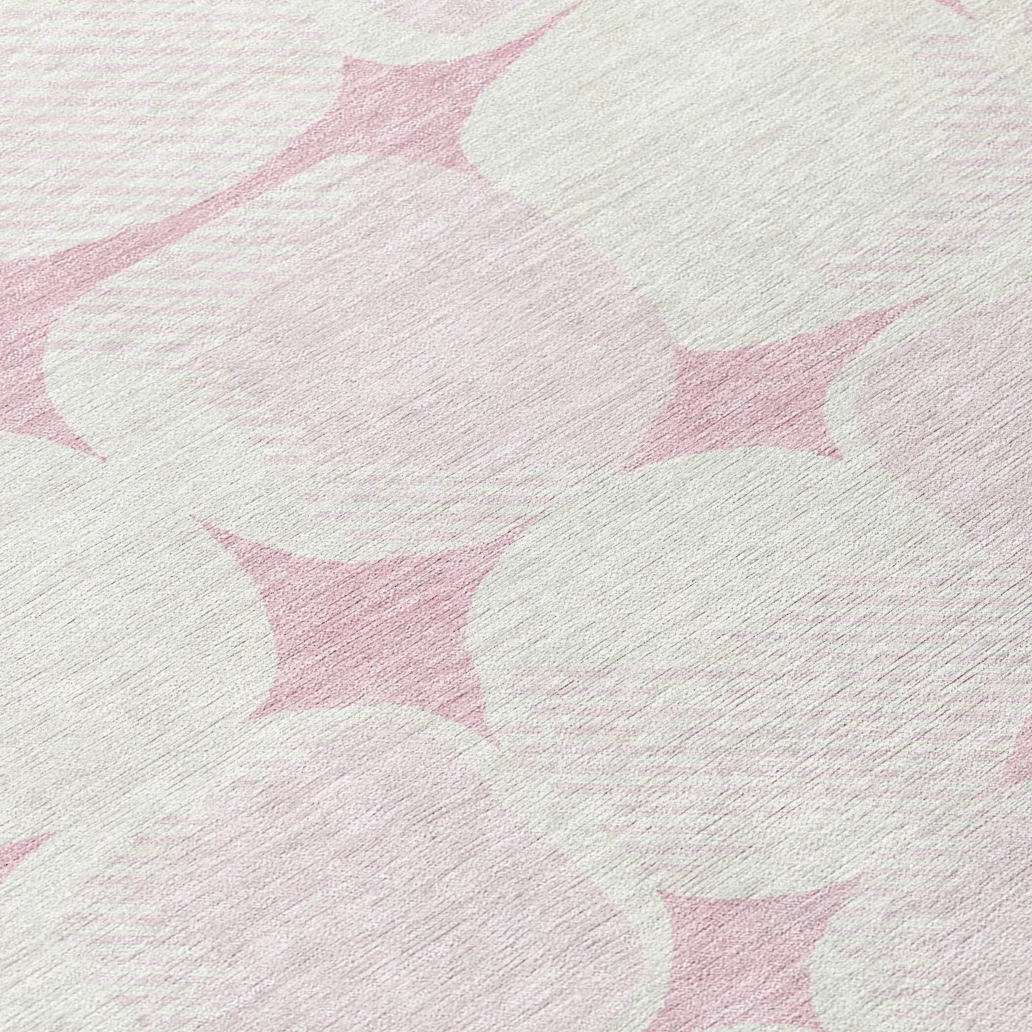 Machine Washable Indoor/ Outdoor Chantille Puffy Modern Rug