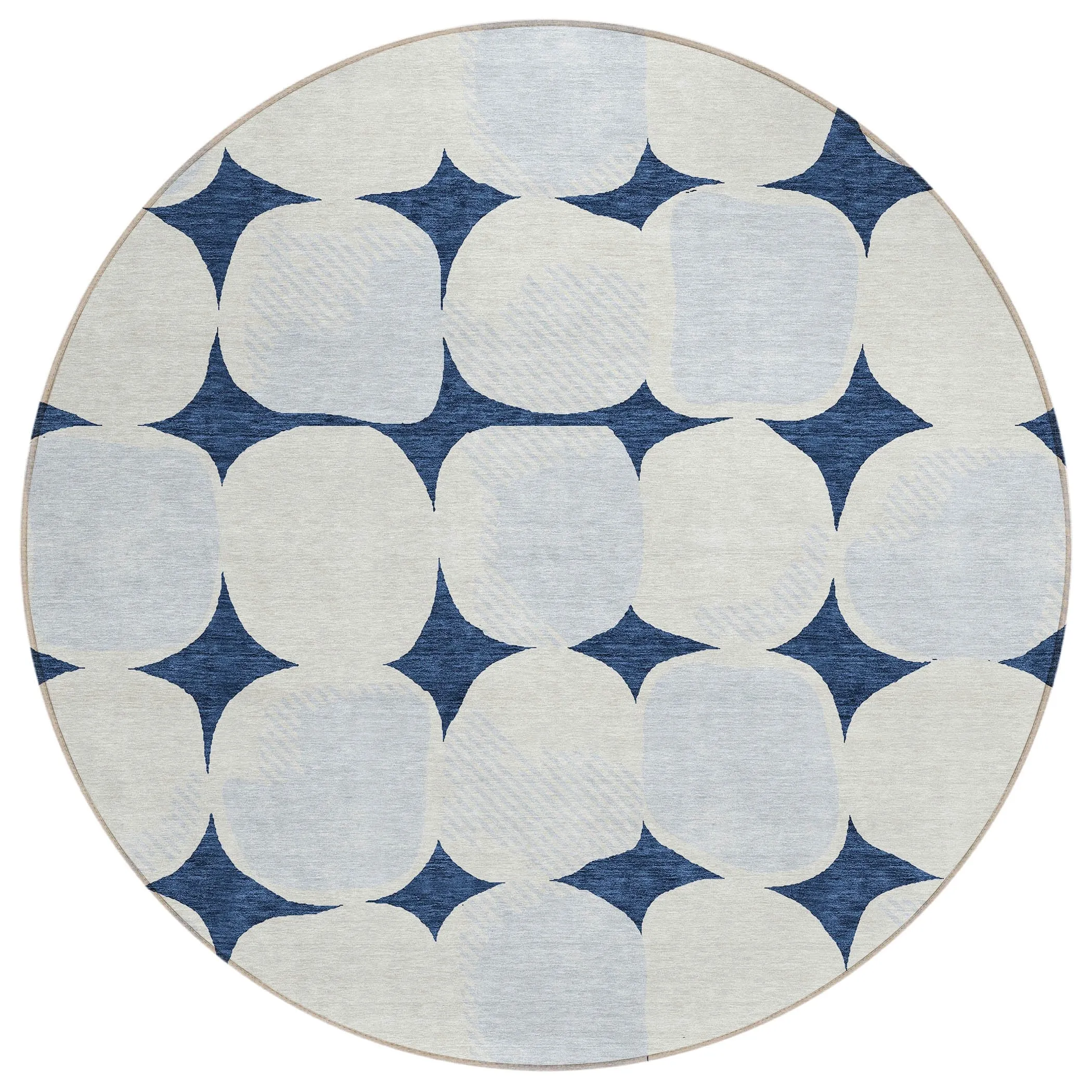 Machine Washable Indoor/ Outdoor Chantille Puffy Modern Rug