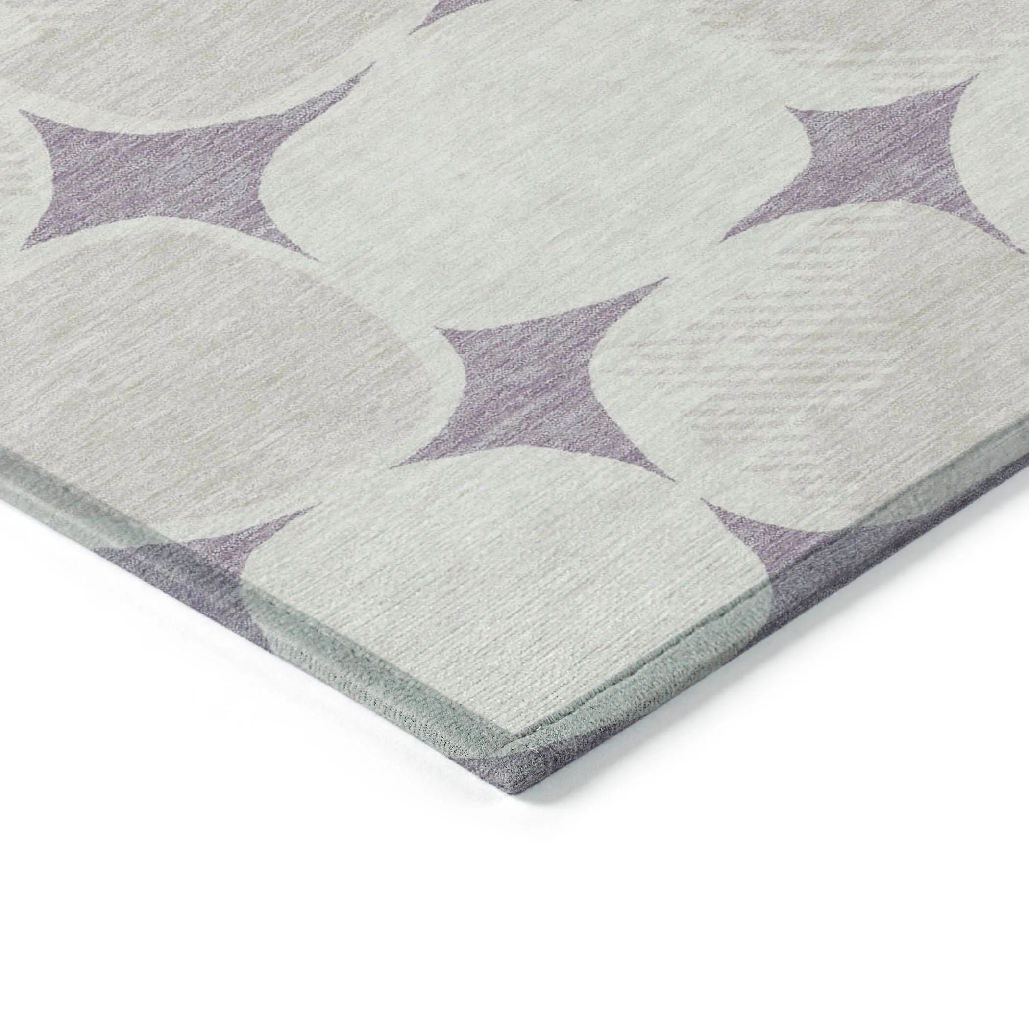 Machine Washable Indoor/ Outdoor Chantille Puffy Modern Rug