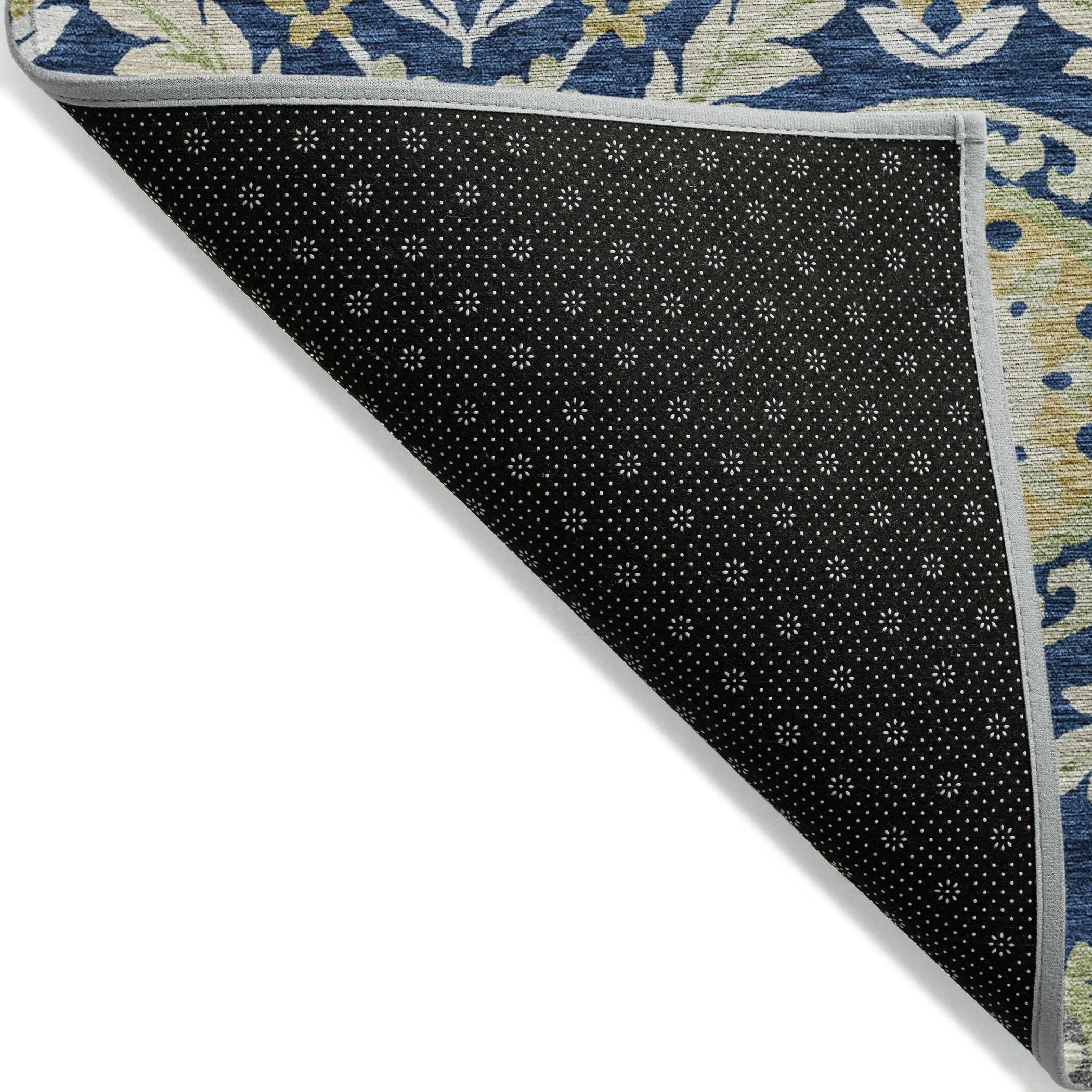 Machine Washable Indoor/ Outdoor Chantille Suzani Boho Rug