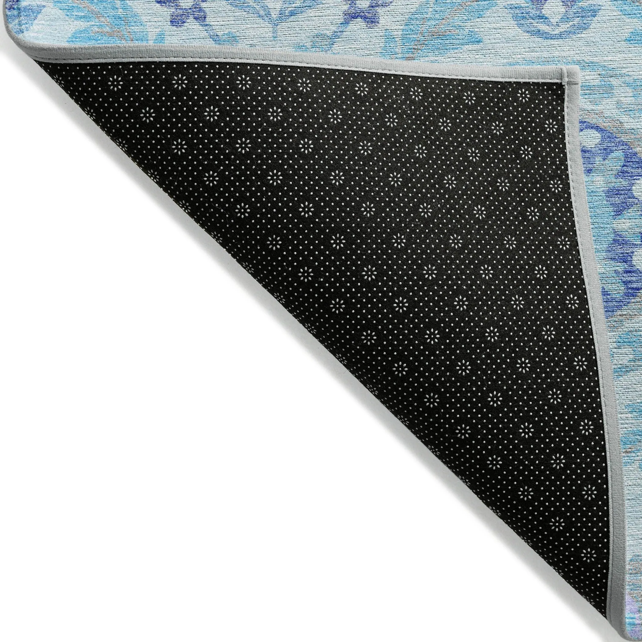 Machine Washable Indoor/ Outdoor Chantille Suzani Boho Rug