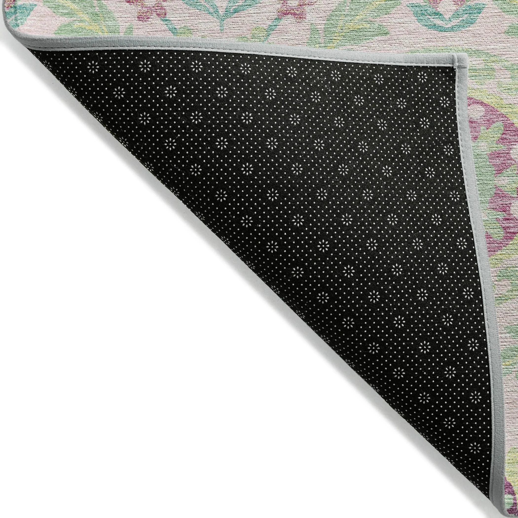 Machine Washable Indoor/ Outdoor Chantille Suzani Boho Rug